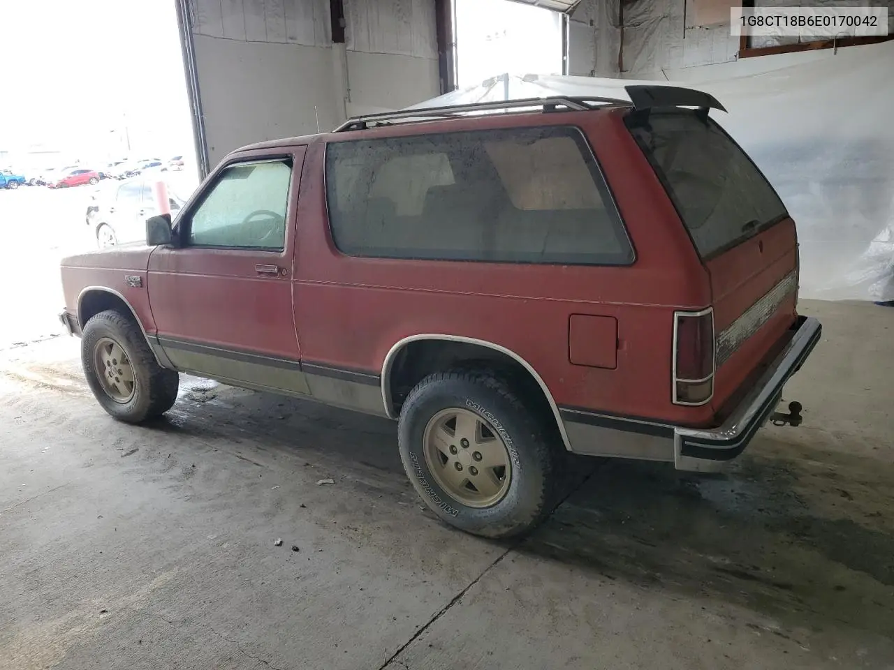 1984 Chevrolet Blazer S10 VIN: 1G8CT18B6E0170042 Lot: 55199835