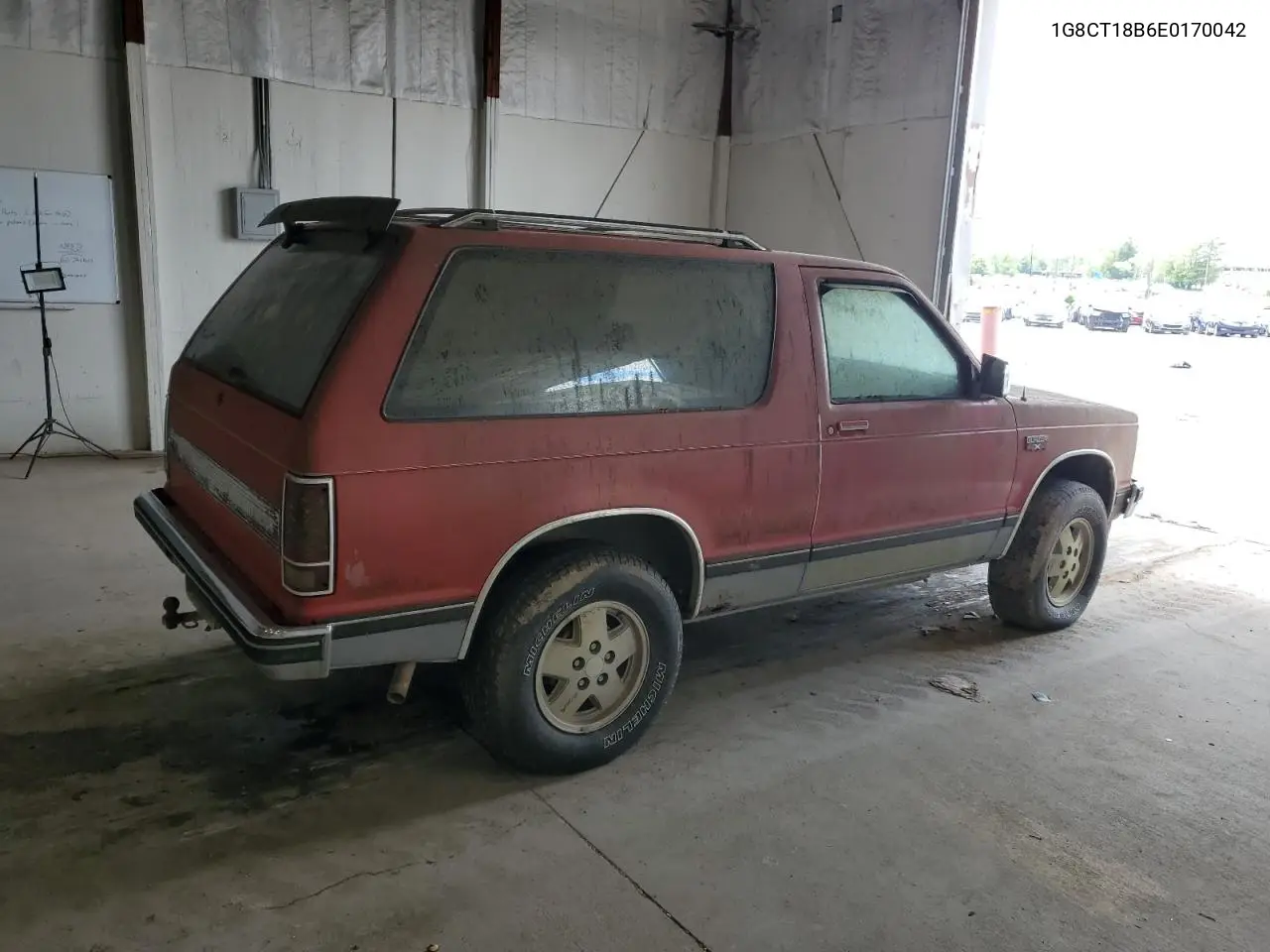 1984 Chevrolet Blazer S10 VIN: 1G8CT18B6E0170042 Lot: 55199835