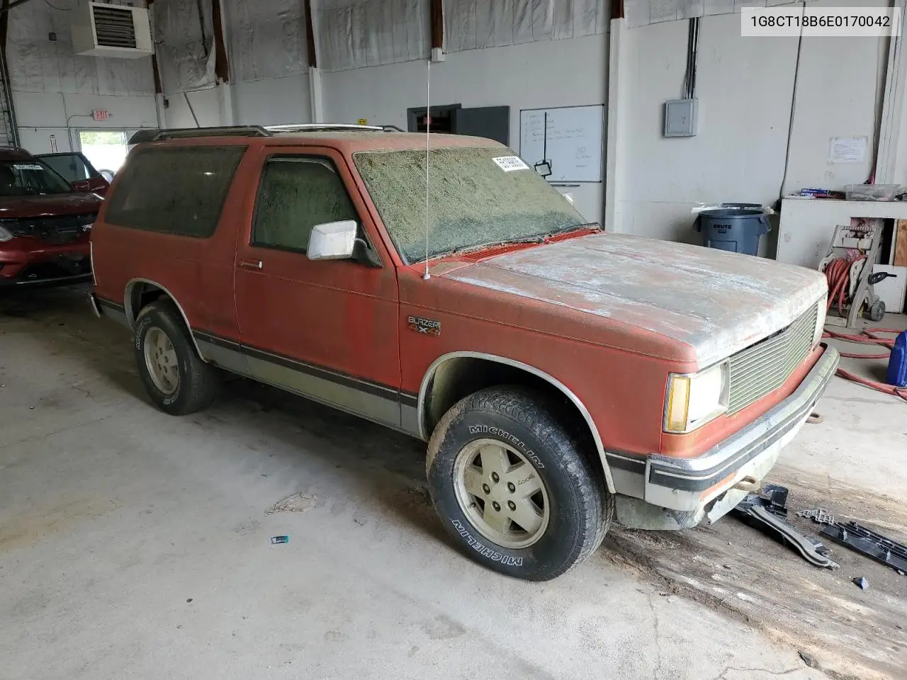 1984 Chevrolet Blazer S10 VIN: 1G8CT18B6E0170042 Lot: 55199835