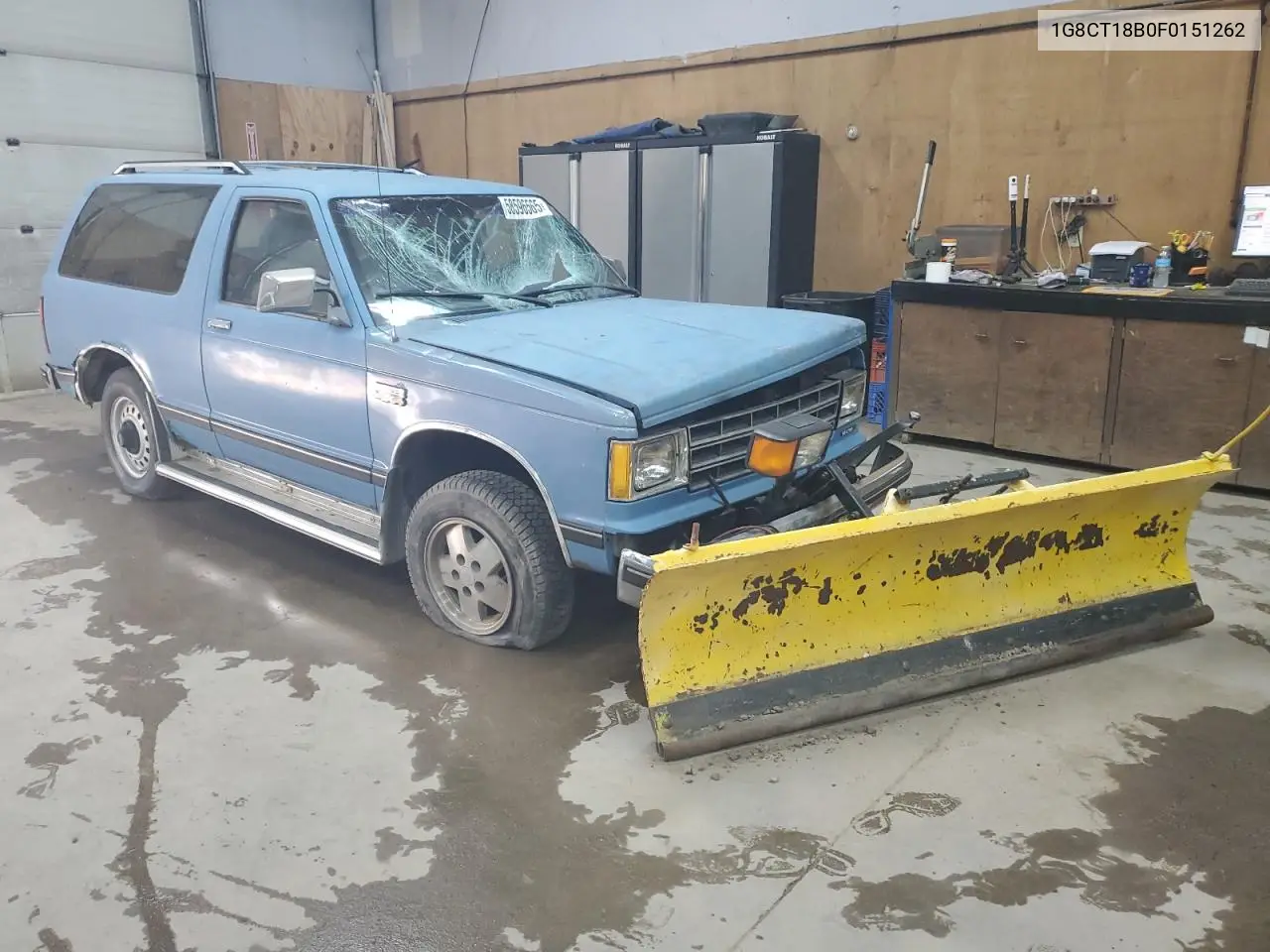 1985 Chevrolet Blazer S10 VIN: 1G8CT18B0F0151262 Lot: 58596565