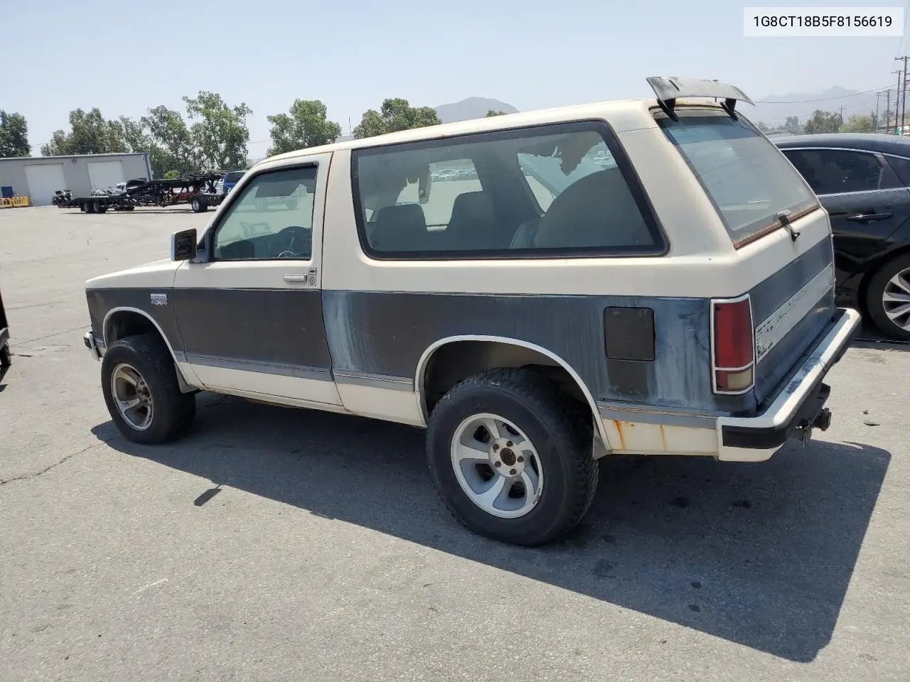 1985 Chevrolet Blazer S10 VIN: 1G8CT18B5F8156619 Lot: 61977745