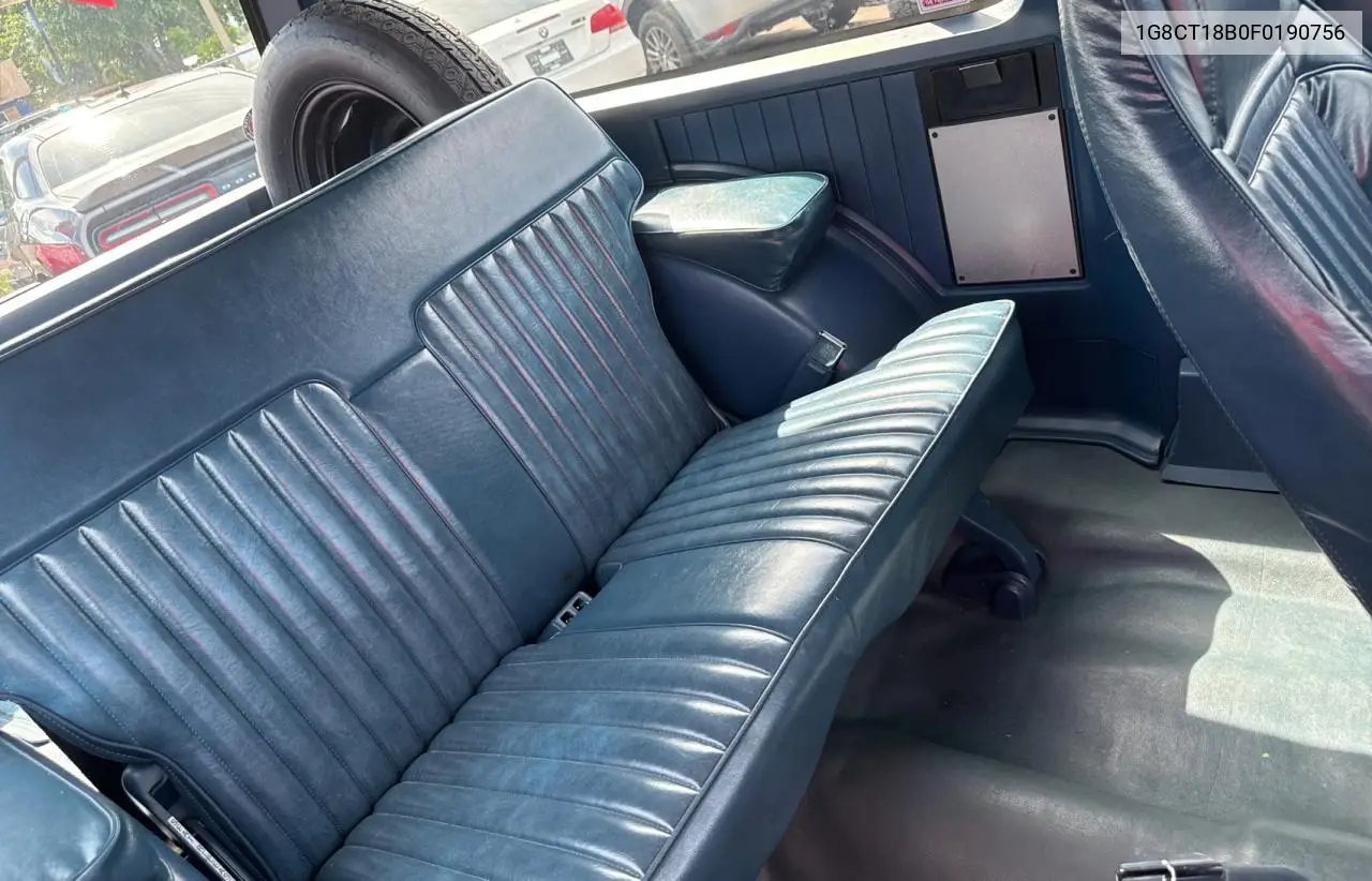 1985 Chevrolet Blazer S10 VIN: 1G8CT18B0F0190756 Lot: 62219885