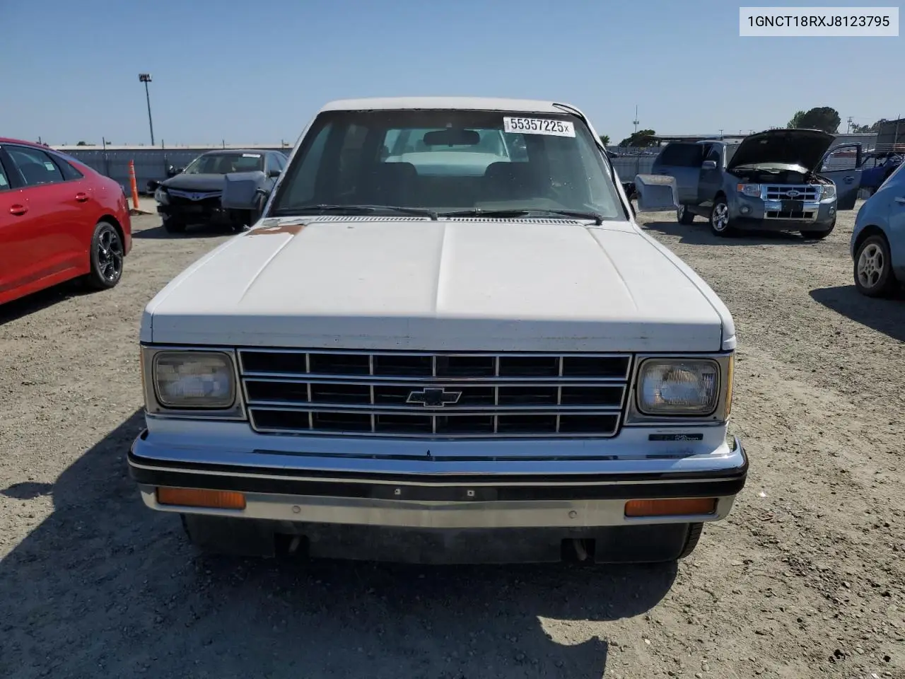 1988 Chevrolet Blazer S10 VIN: 1GNCT18RXJ8123795 Lot: 55357225