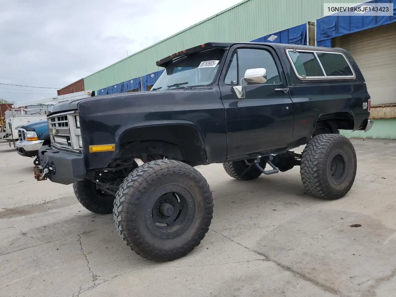 1988 Chevrolet Blazer V10 VIN: 1GNEV18K5JF143423 Lot: 55763905