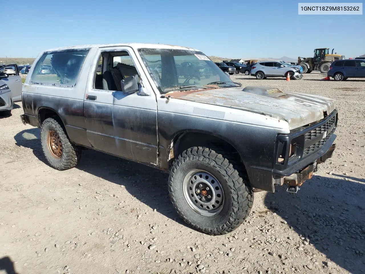 1991 Chevrolet Blazer S10 VIN: 1GNCT18Z9M8153262 Lot: 55113765