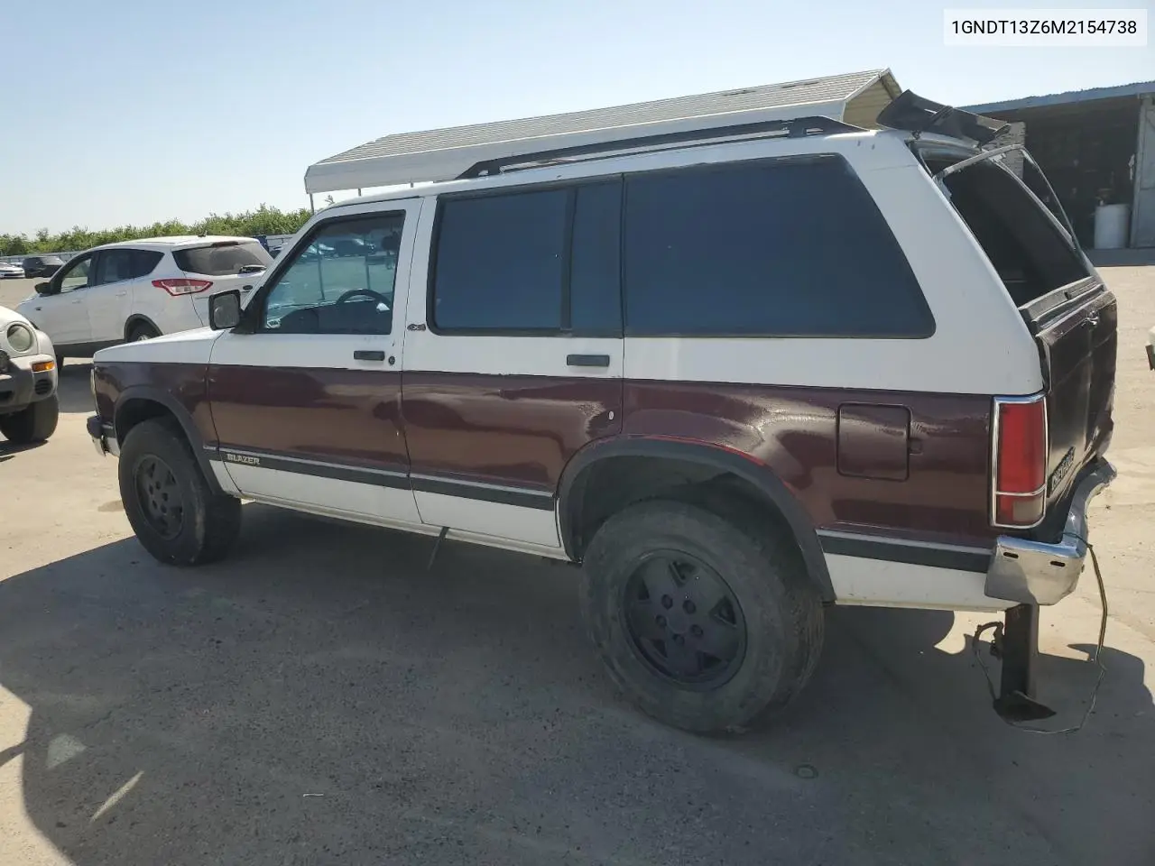 1991 Chevrolet Blazer S10 VIN: 1GNDT13Z6M2154738 Lot: 56011525
