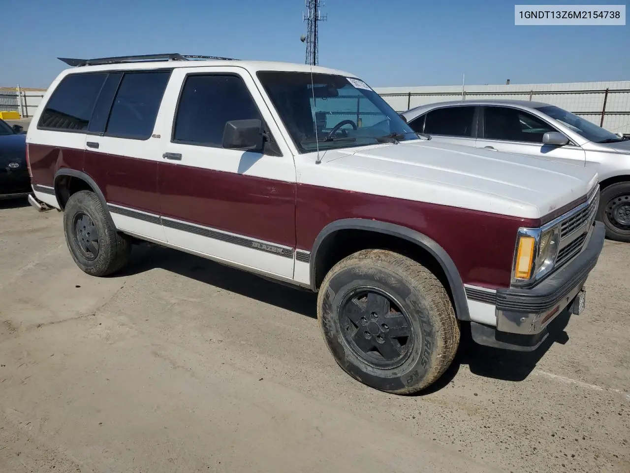 1991 Chevrolet Blazer S10 VIN: 1GNDT13Z6M2154738 Lot: 56011525