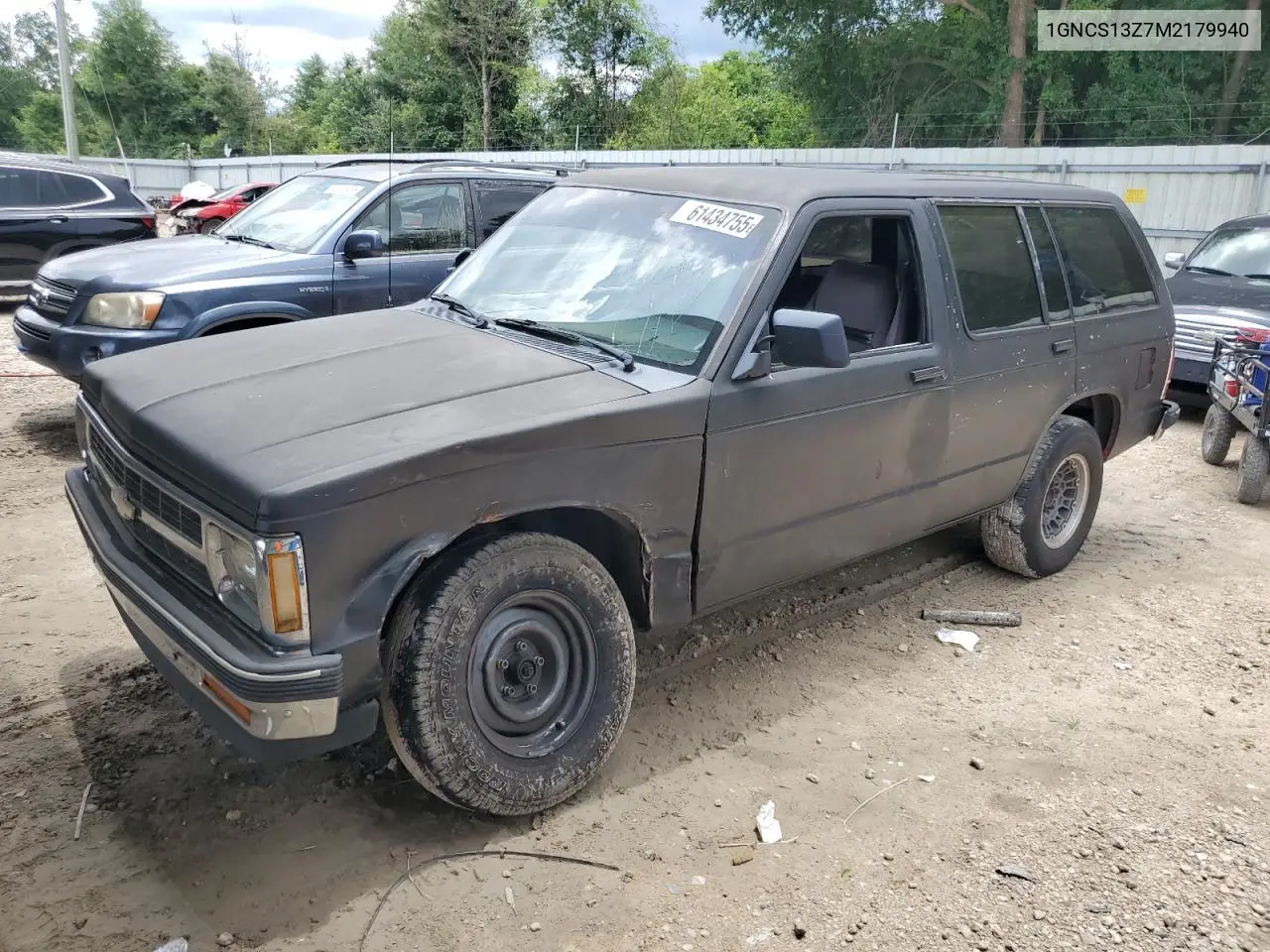 1991 Chevrolet Blazer S10 VIN: 1GNCS13Z7M2179940 Lot: 61434755