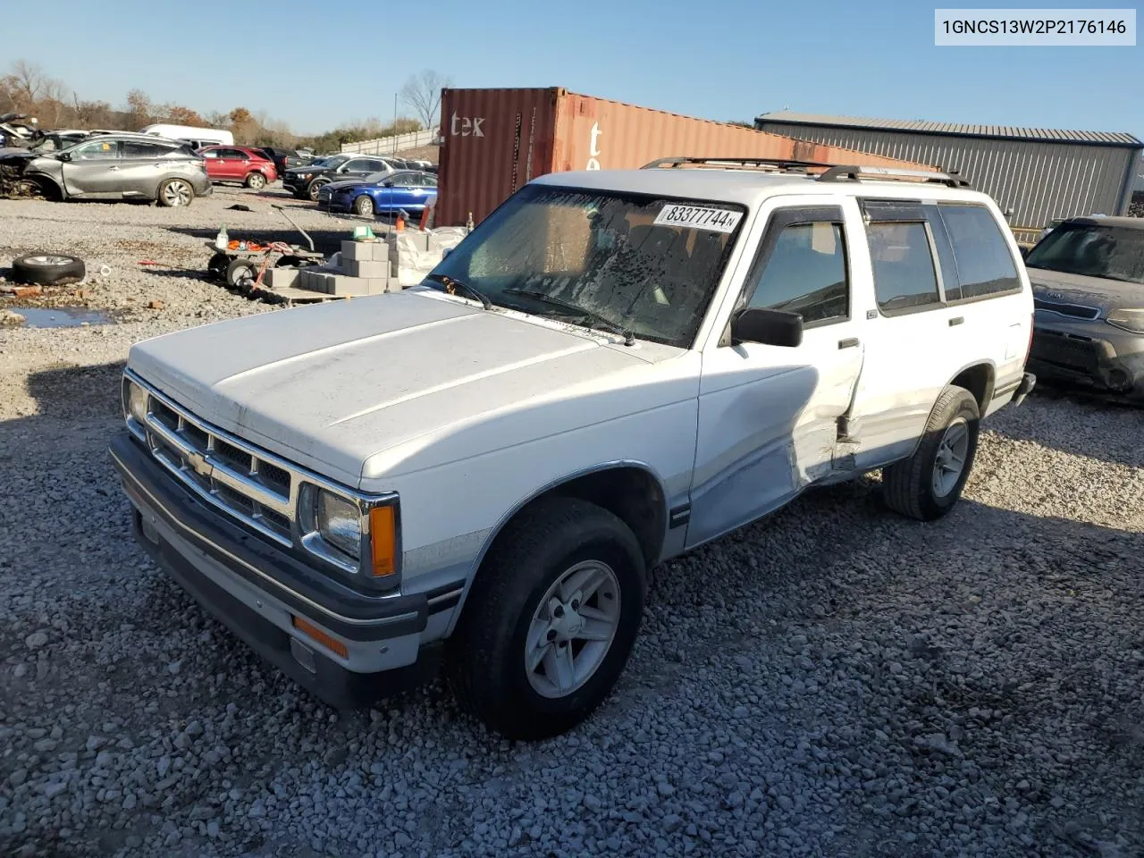 1993 Chevrolet Blazer S10 VIN: 1GNCS13W2P2176146 Lot: 83377744