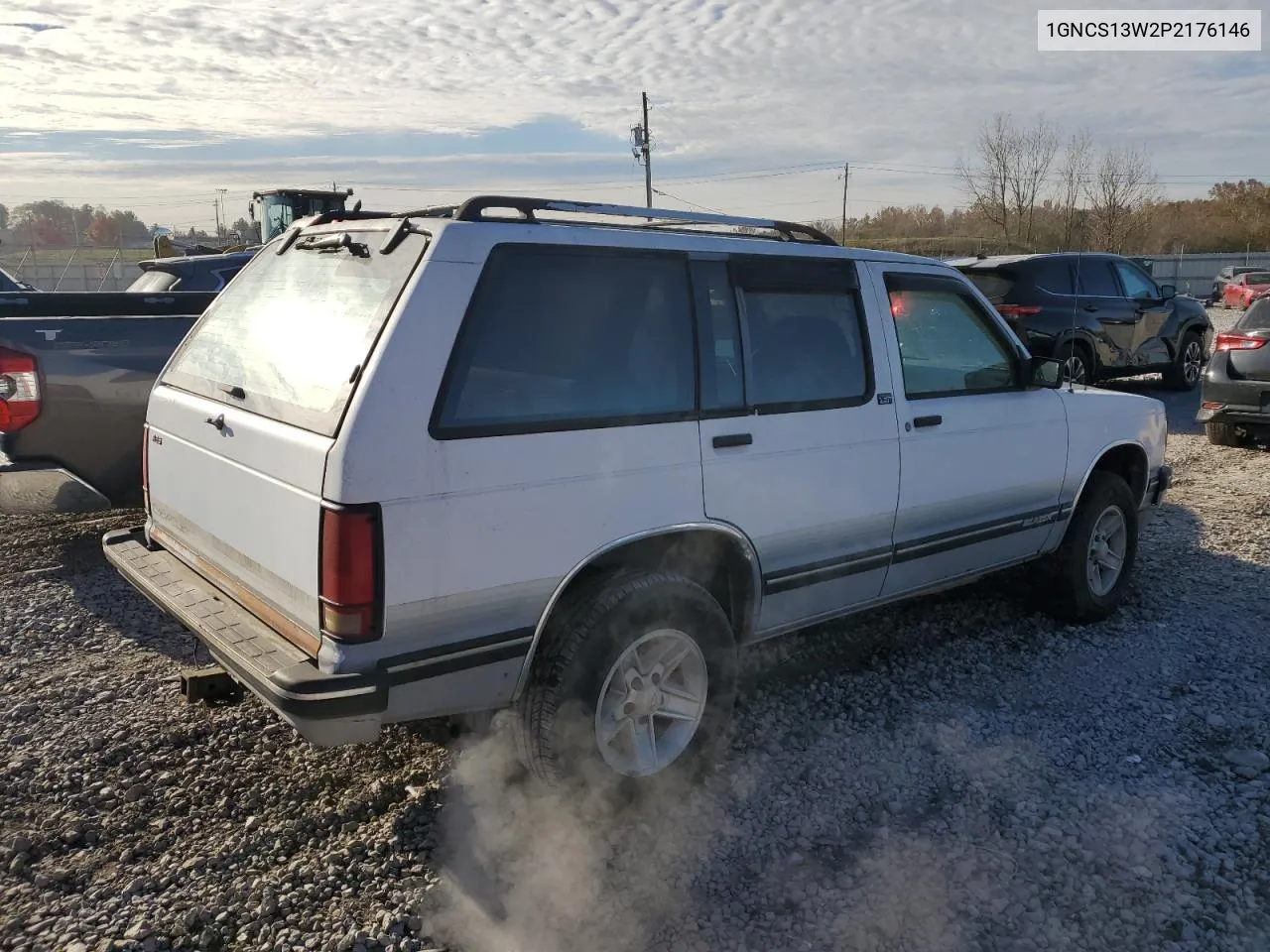 1993 Chevrolet Blazer S10 VIN: 1GNCS13W2P2176146 Lot: 83377744
