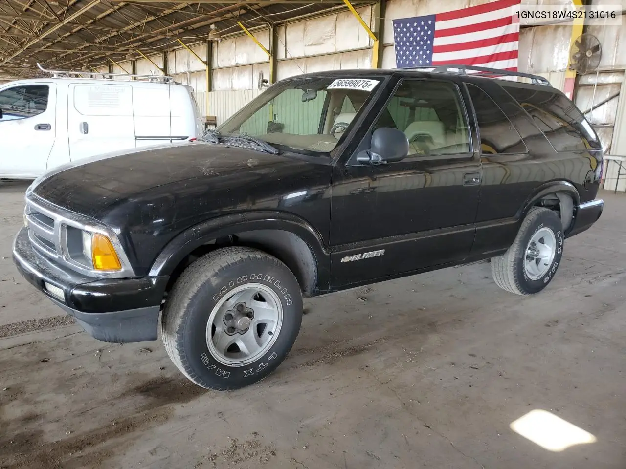 1995 Chevrolet Blazer VIN: 1GNCS18W4S2131016 Lot: 56599875
