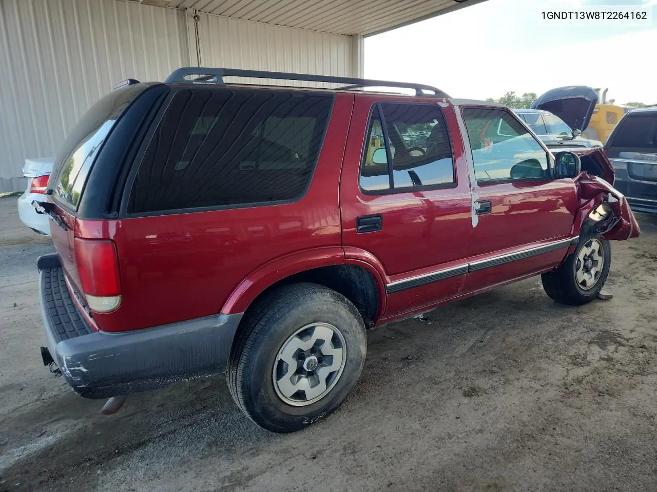 1996 Chevrolet Blazer VIN: 1GNDT13W8T2264162 Lot: 62783675