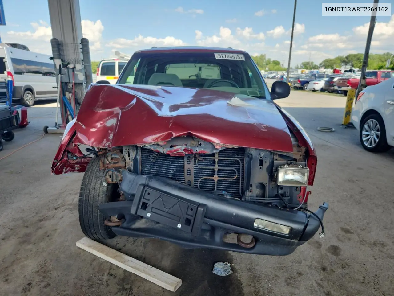 1996 Chevrolet Blazer VIN: 1GNDT13W8T2264162 Lot: 62783675