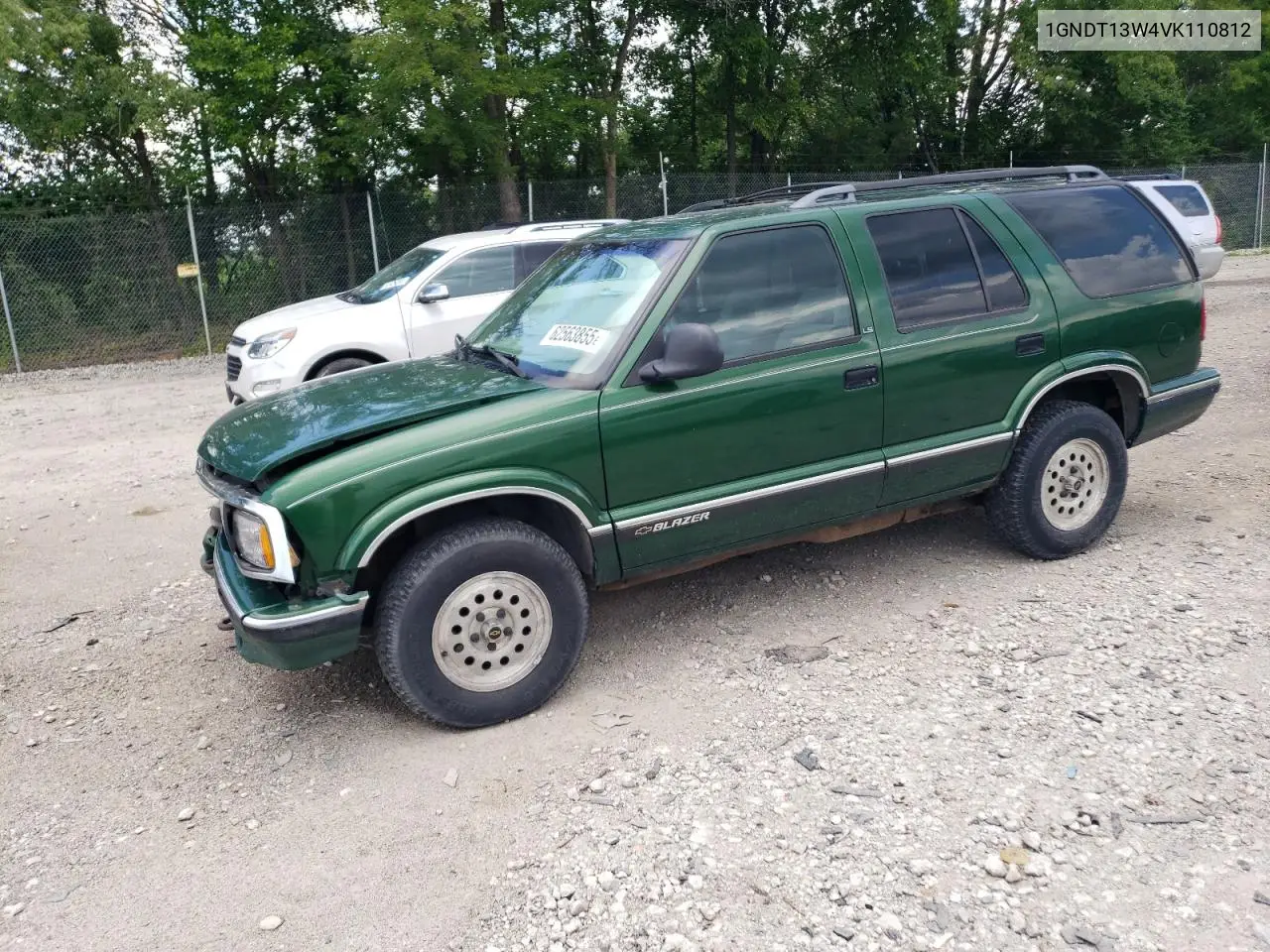 1997 Chevrolet Blazer VIN: 1GNDT13W4VK110812 Lot: 62563855