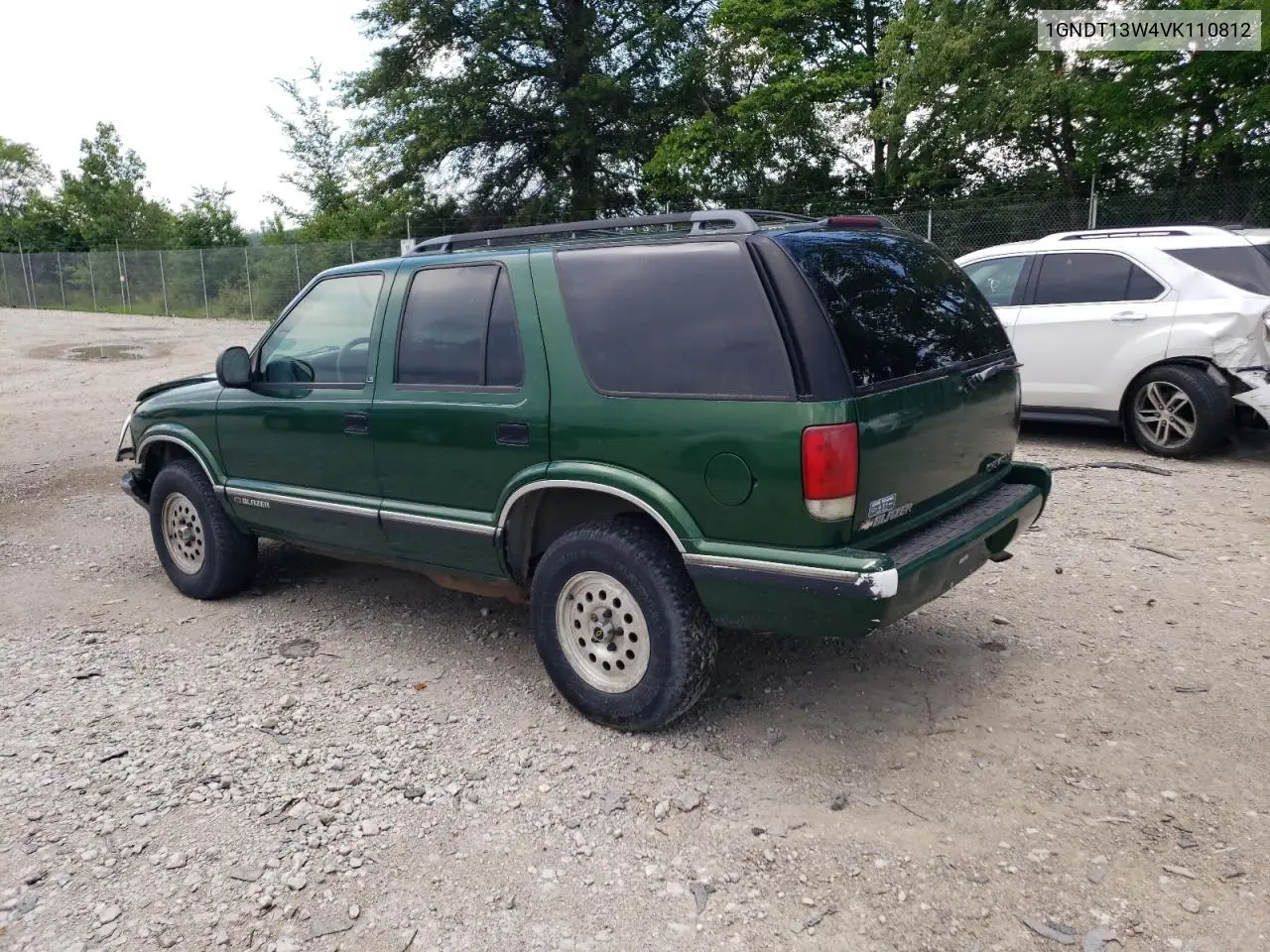 1997 Chevrolet Blazer VIN: 1GNDT13W4VK110812 Lot: 62563855