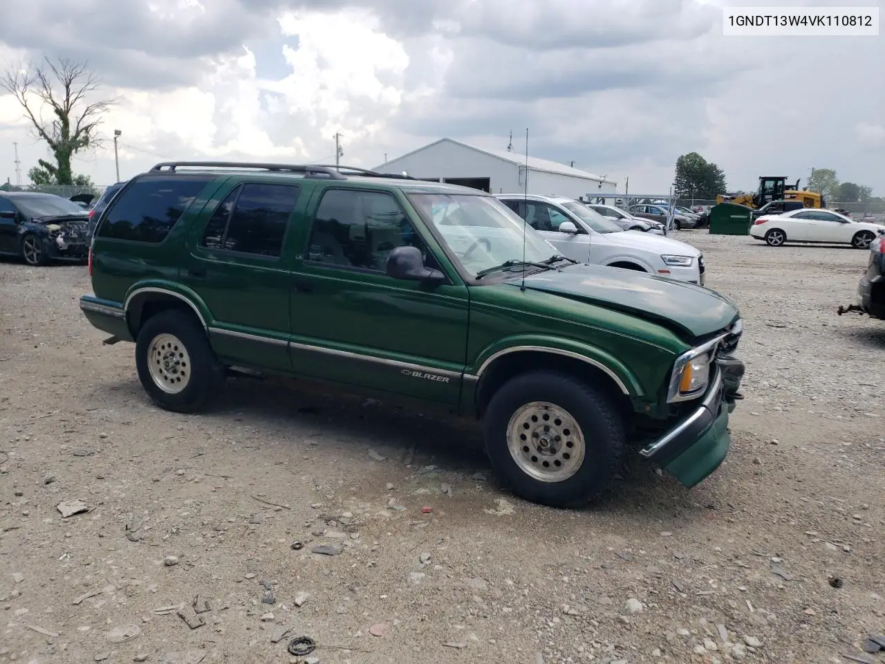 1997 Chevrolet Blazer VIN: 1GNDT13W4VK110812 Lot: 62563855