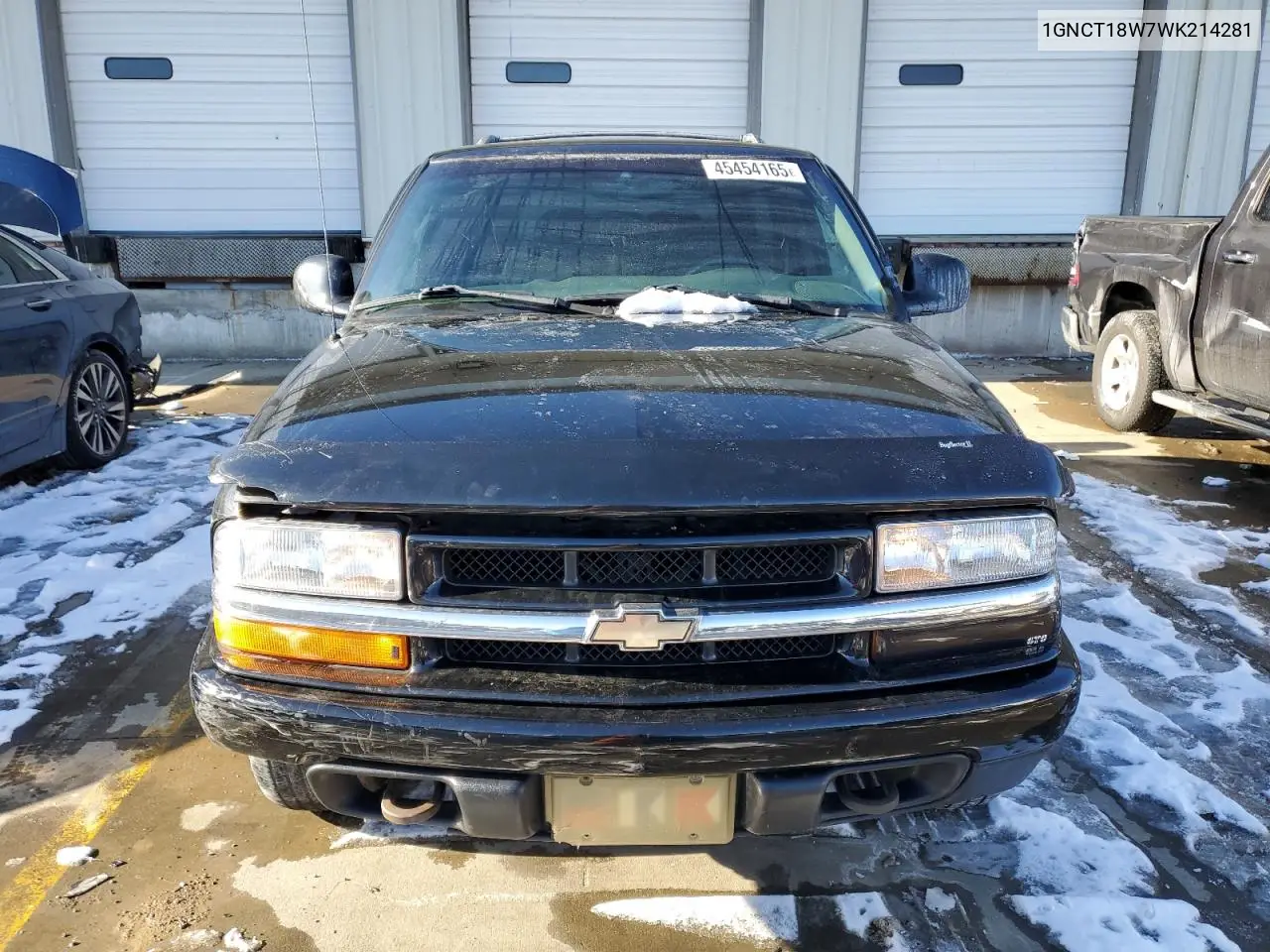 1998 Chevrolet Blazer VIN: 1GNCT18W7WK214281 Lot: 45454165