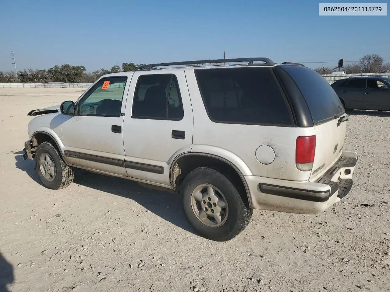 1998 Chevrolet Blazer VIN: 08625044201115729 Lot: 47551835