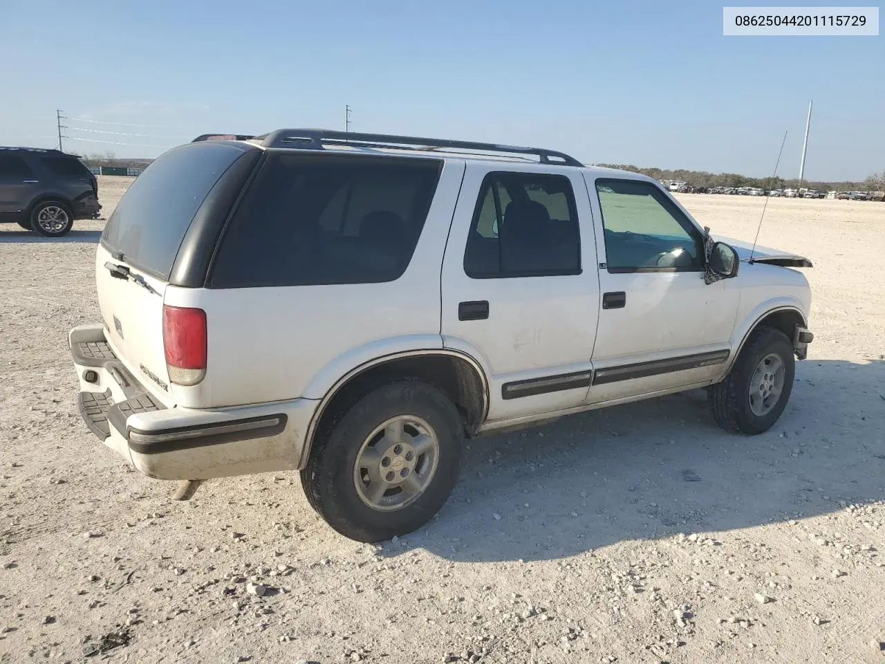 1998 Chevrolet Blazer VIN: 08625044201115729 Lot: 47551835