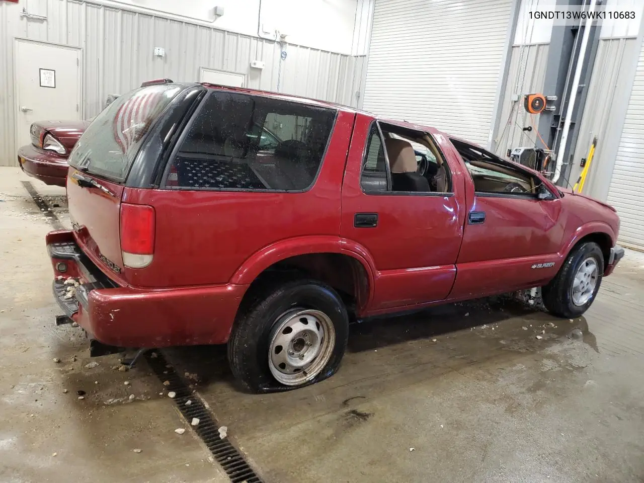 1998 Chevrolet Blazer VIN: 1GNDT13W6WK110683 Lot: 61535705