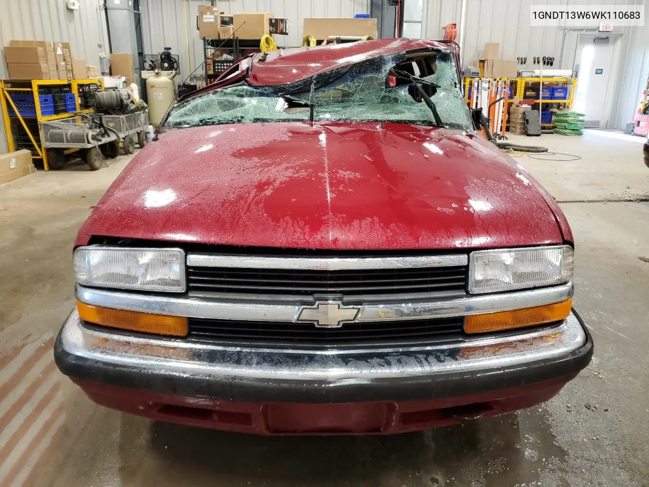 1998 Chevrolet Blazer VIN: 1GNDT13W6WK110683 Lot: 61535705