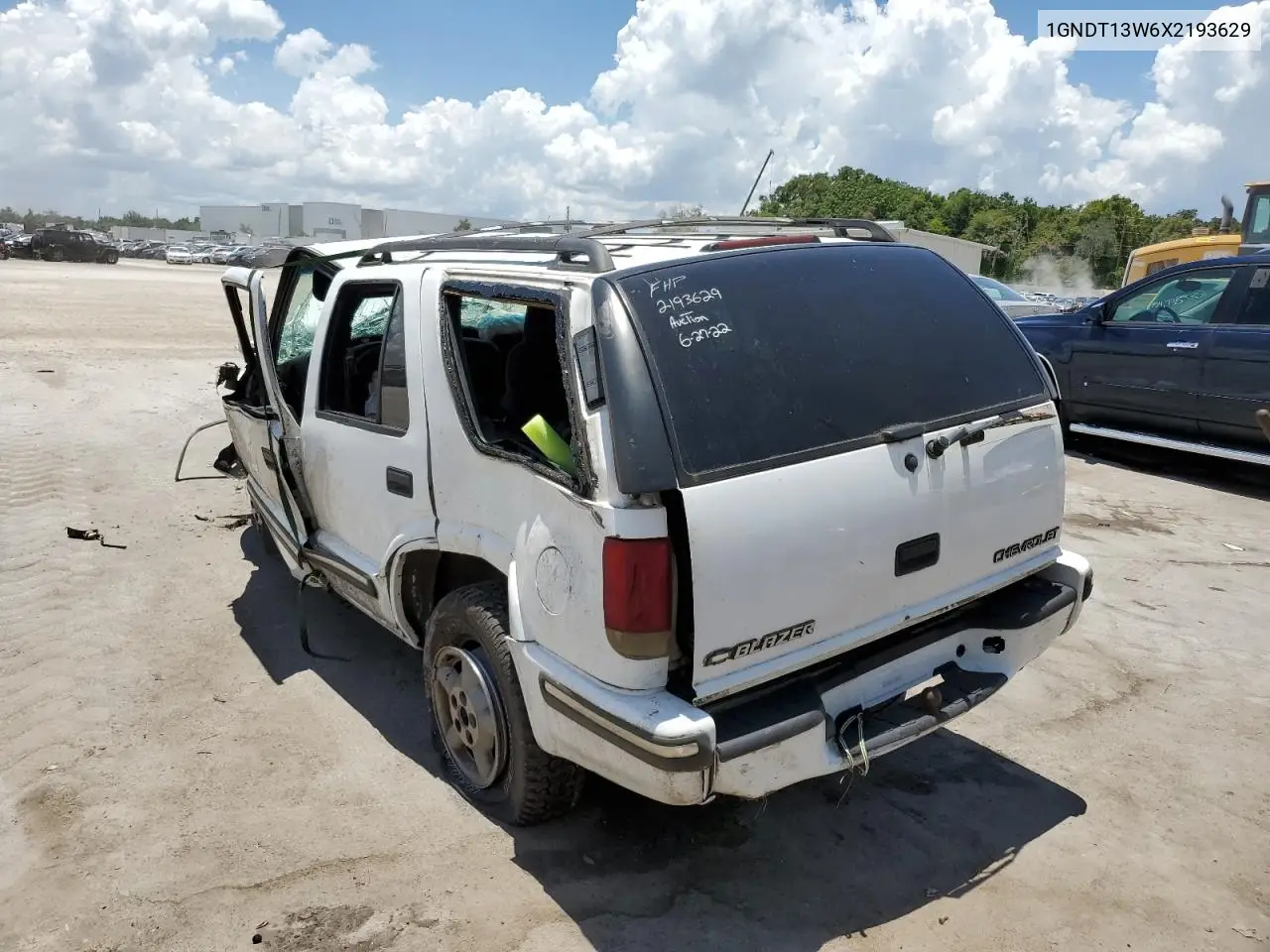 1999 Chevrolet Blazer VIN: 1GNDT13W6X2193629 Lot: 51184702