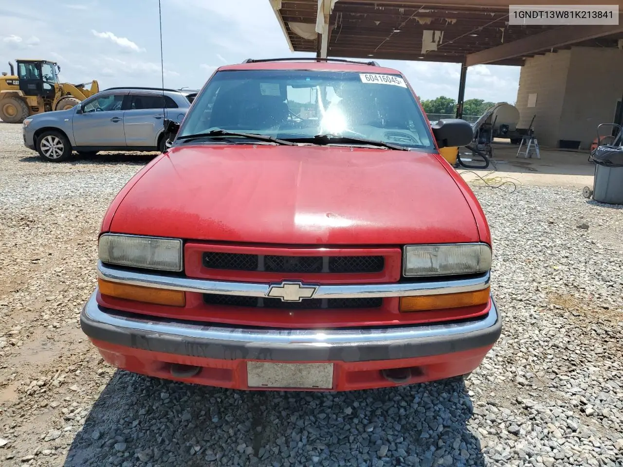 2001 Chevrolet Blazer VIN: 1GNDT13W81K213841 Lot: 60416045
