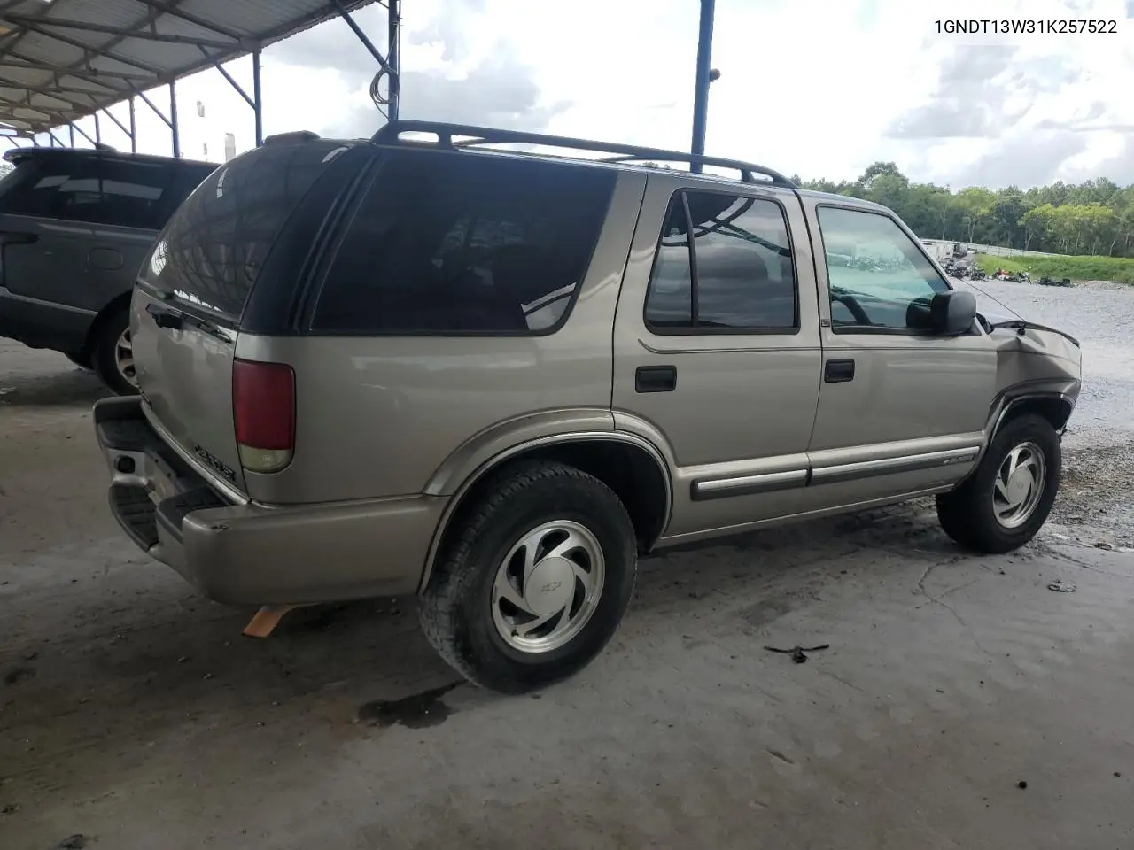 2001 Chevrolet Blazer VIN: 1GNDT13W31K257522 Lot: 63153635