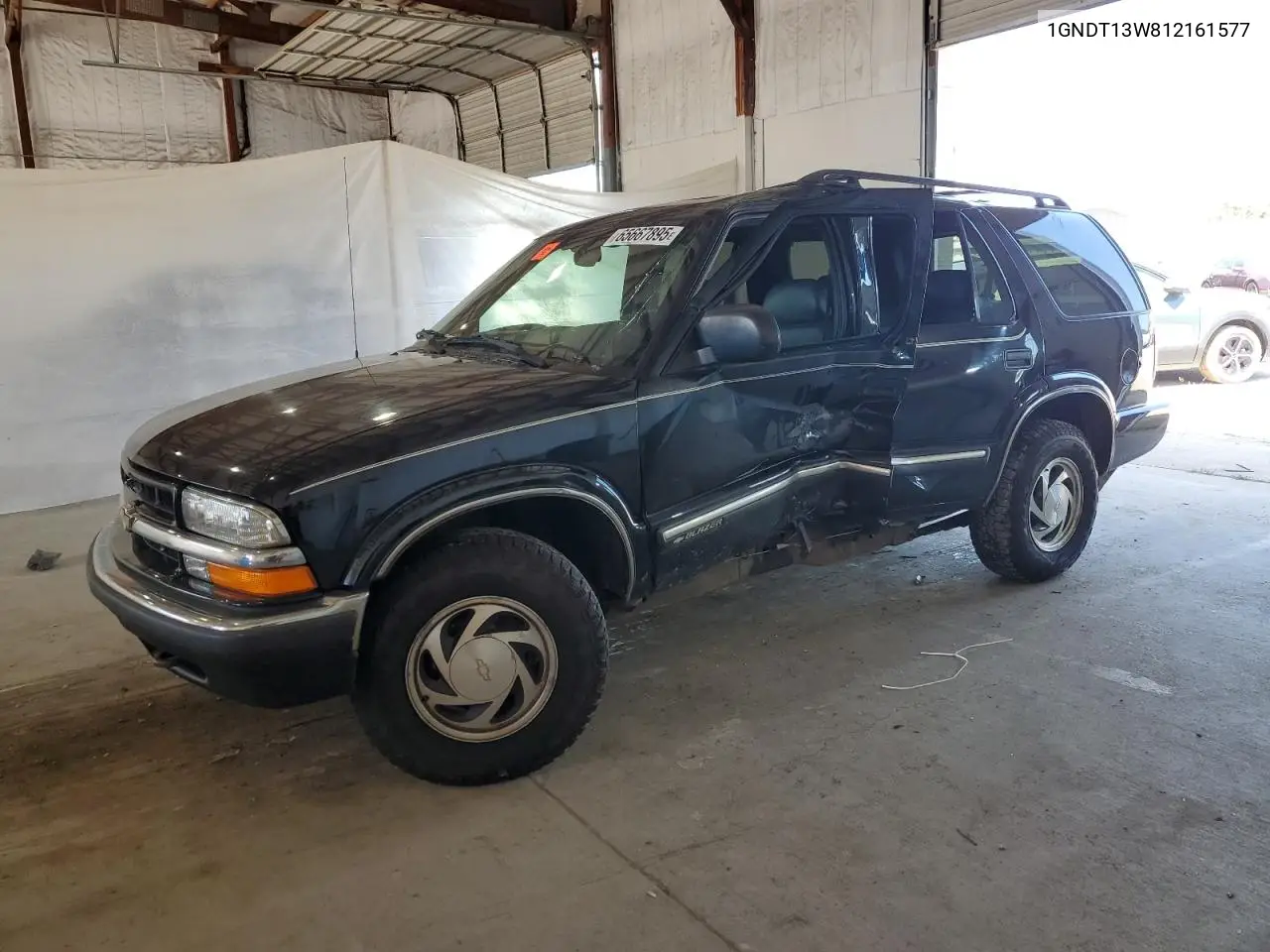 2001 Chevrolet Blazer VIN: 1GNDT13W812161577 Lot: 65667895