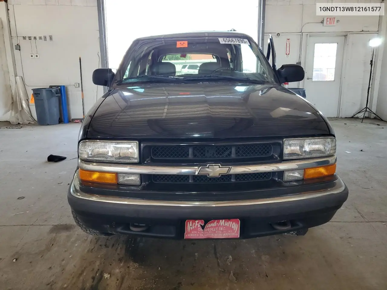 2001 Chevrolet Blazer VIN: 1GNDT13W812161577 Lot: 65667895