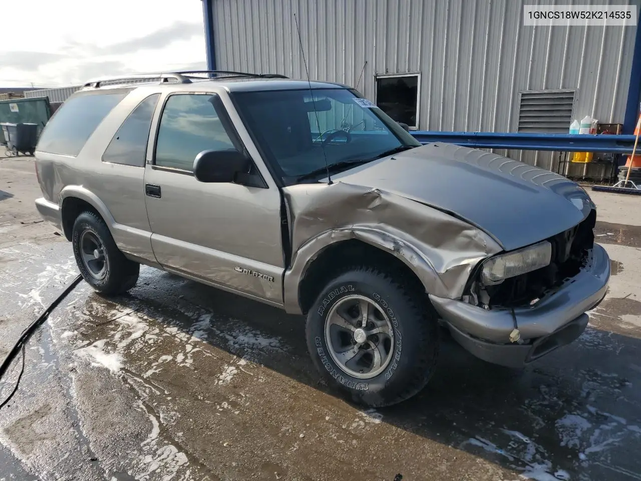 2002 Chevrolet Blazer VIN: 1GNCS18W52K214535 Lot: 55815465