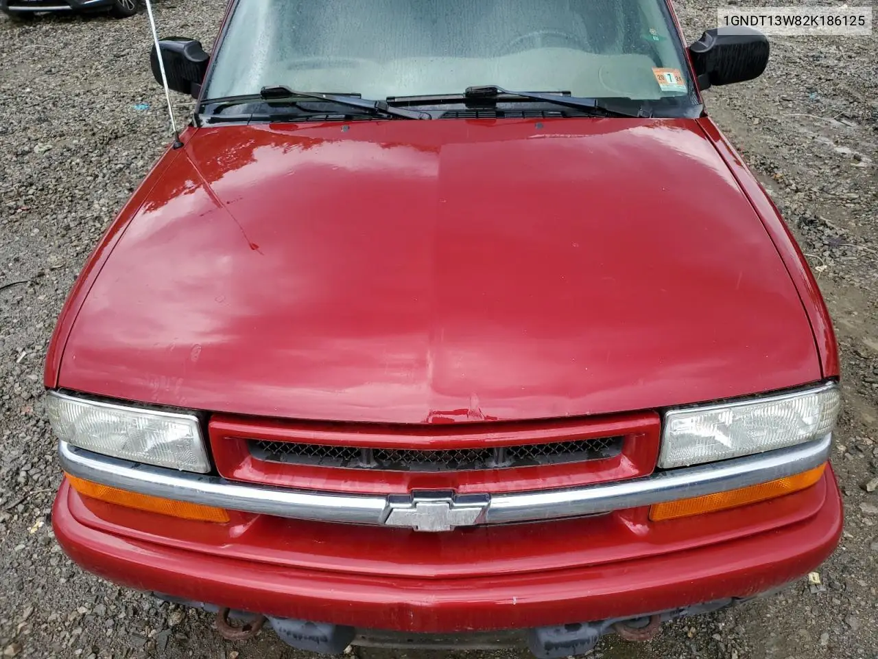 2002 Chevrolet Blazer VIN: 1GNDT13W82K186125 Lot: 63193235