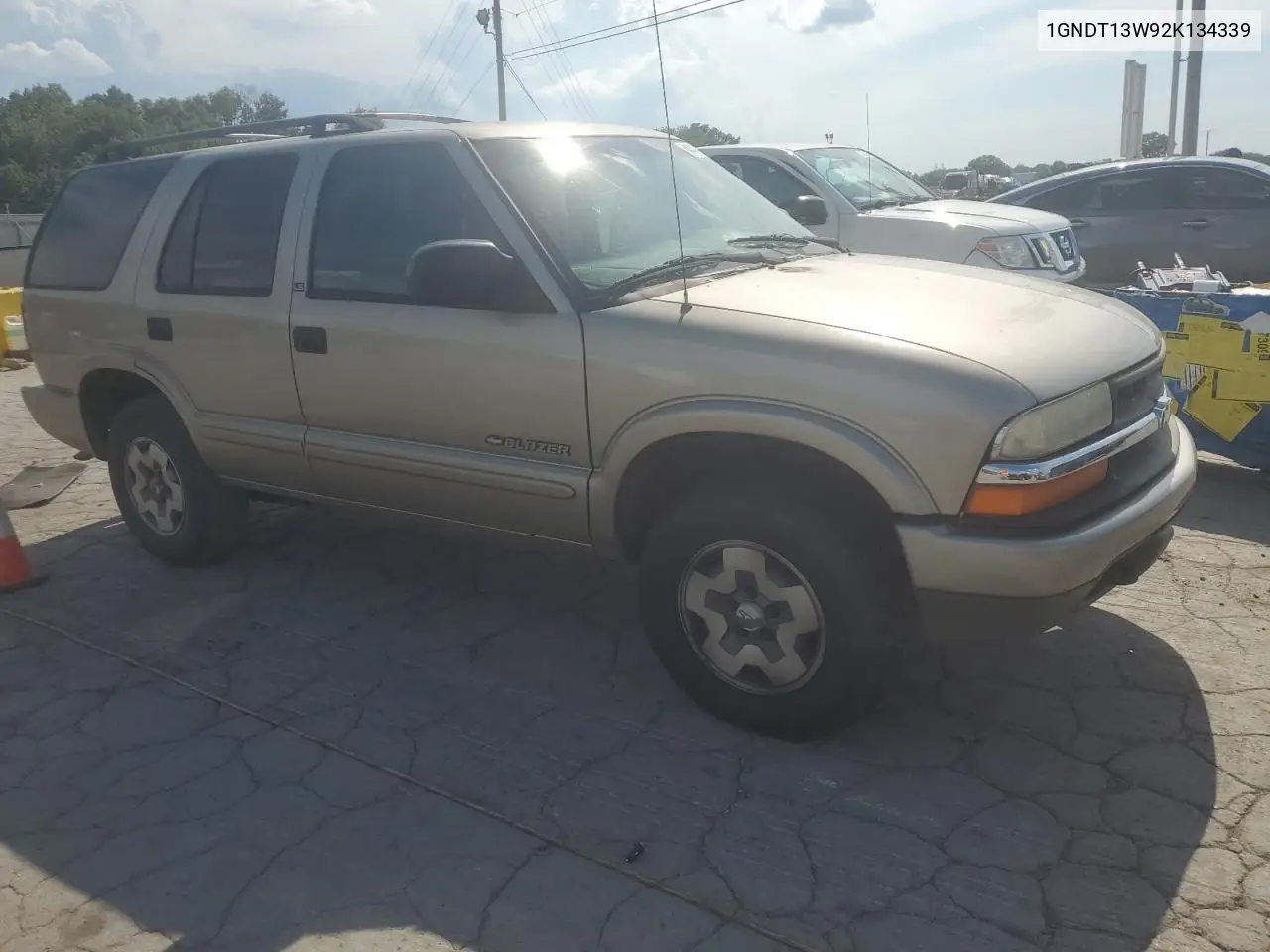 2002 Chevrolet Blazer VIN: 1GNDT13W92K134339 Lot: 64442105