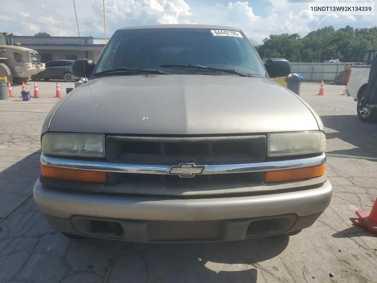 2002 Chevrolet Blazer VIN: 1GNDT13W92K134339 Lot: 64442105