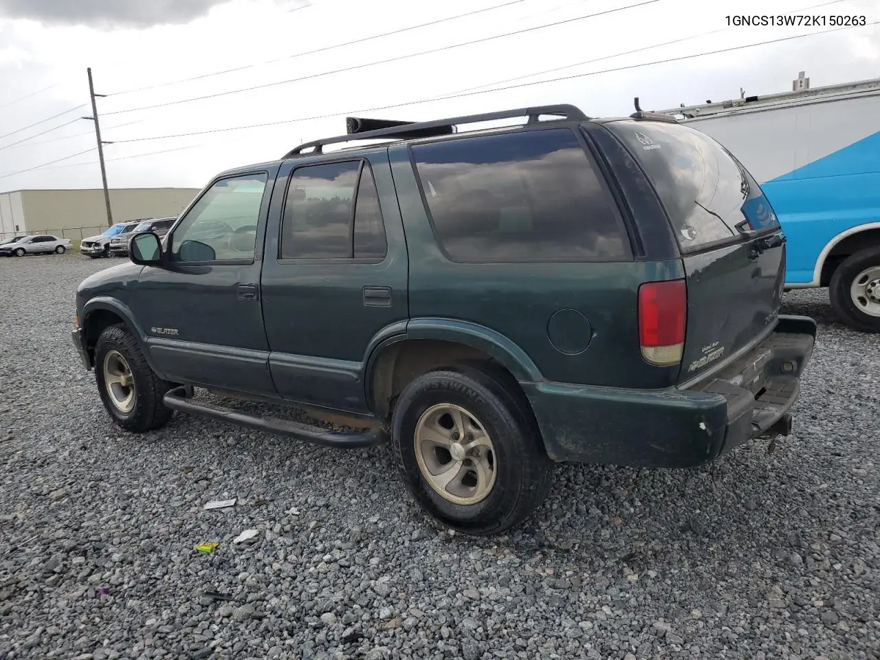 2002 Chevrolet Blazer VIN: 1GNCS13W72K150263 Lot: 66051005
