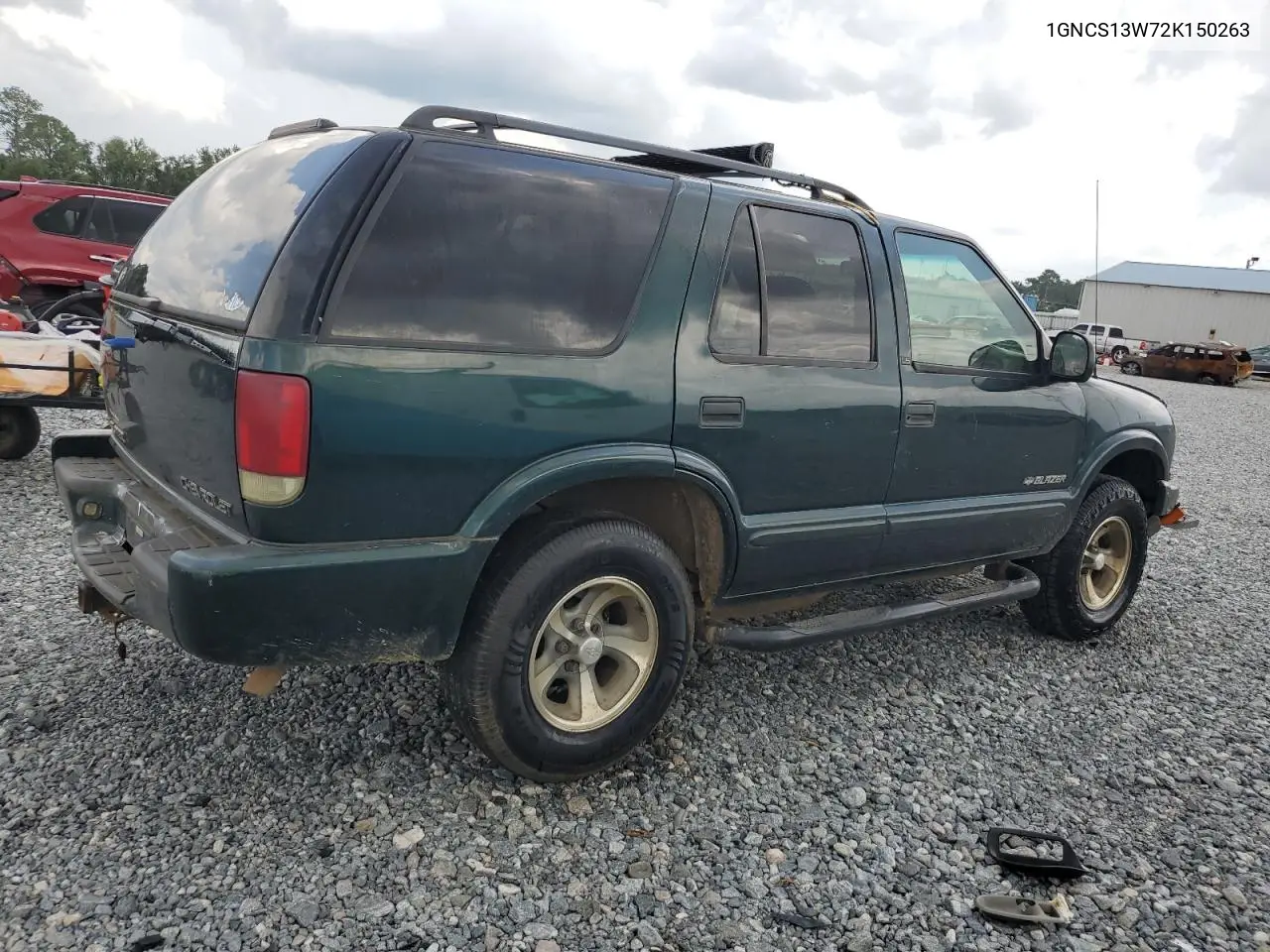 2002 Chevrolet Blazer VIN: 1GNCS13W72K150263 Lot: 66051005