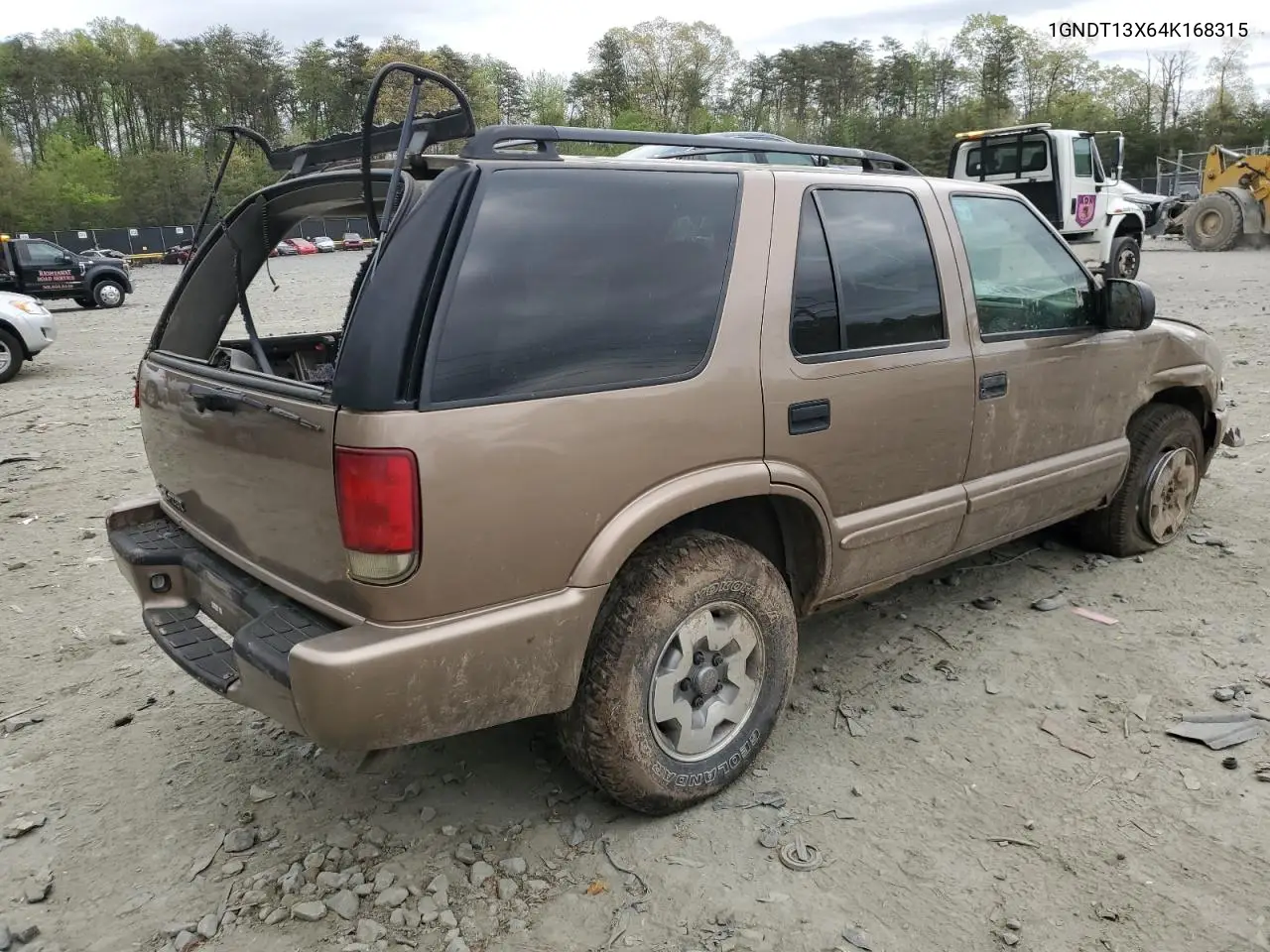 2004 Chevrolet Blazer VIN: 1GNDT13X64K168315 Lot: 53249495