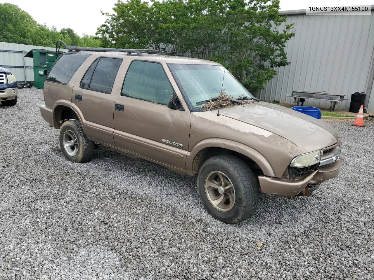 2004 Chevrolet Blazer VIN: 1GNCS13XX4K155100 Lot: 55669835
