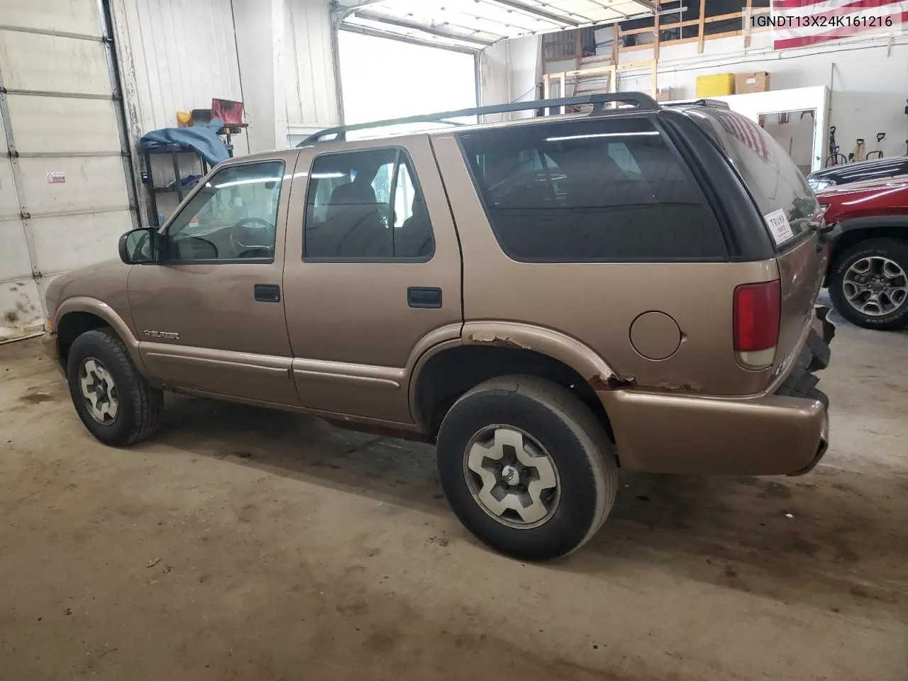 2004 Chevrolet Blazer VIN: 1GNDT13X24K161216 Lot: 56031935