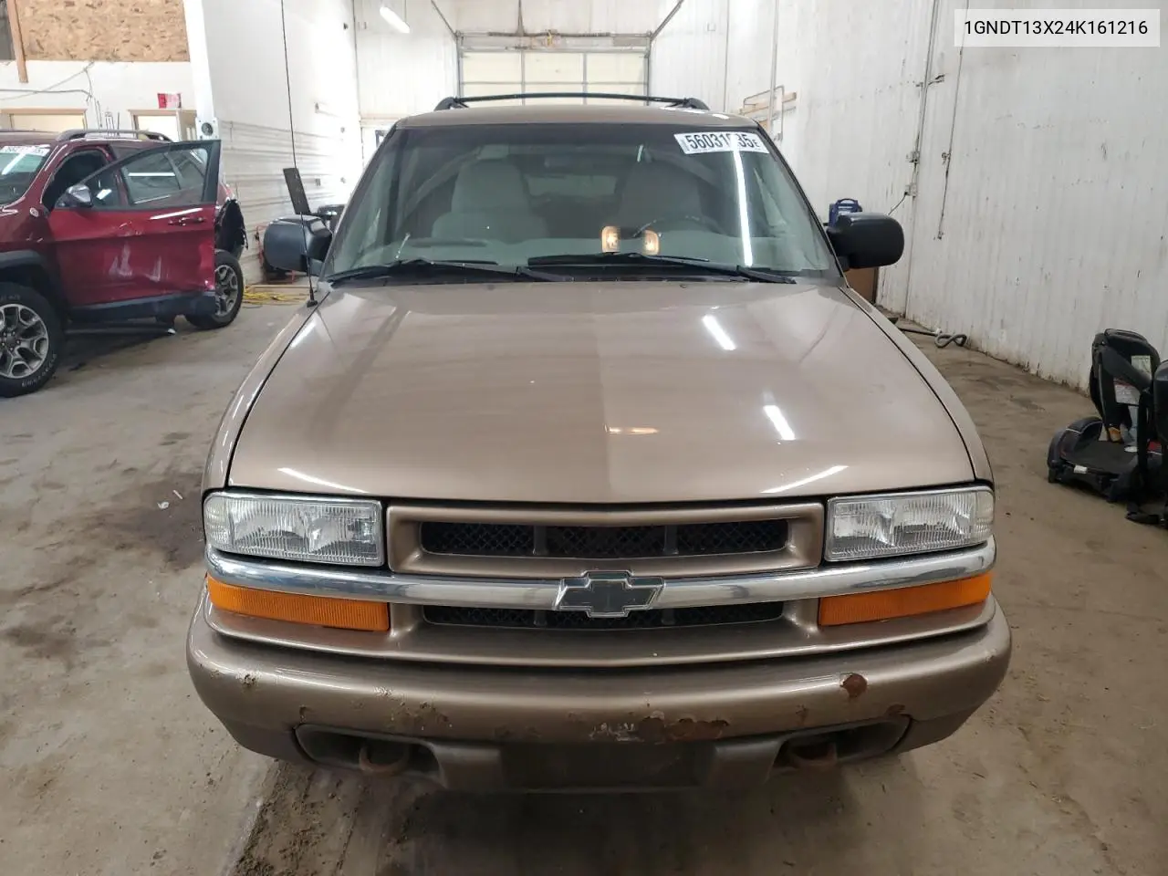 2004 Chevrolet Blazer VIN: 1GNDT13X24K161216 Lot: 56031935