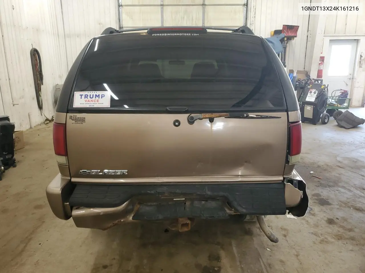 2004 Chevrolet Blazer VIN: 1GNDT13X24K161216 Lot: 56031935