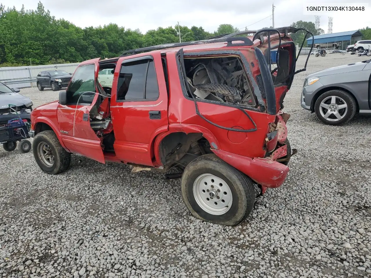 2004 Chevrolet Blazer VIN: 1GNDT13X04K130448 Lot: 56332585