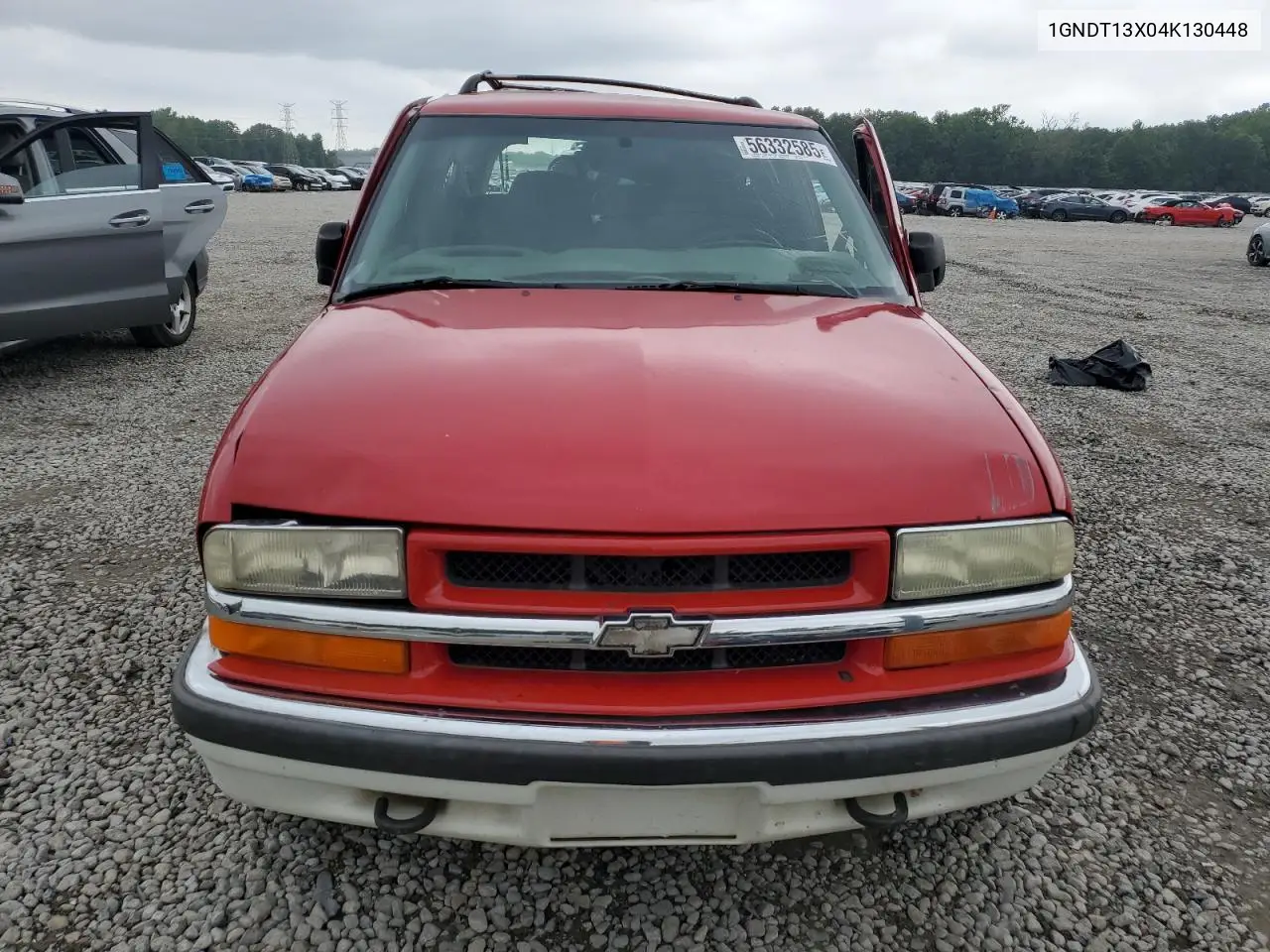 2004 Chevrolet Blazer VIN: 1GNDT13X04K130448 Lot: 56332585