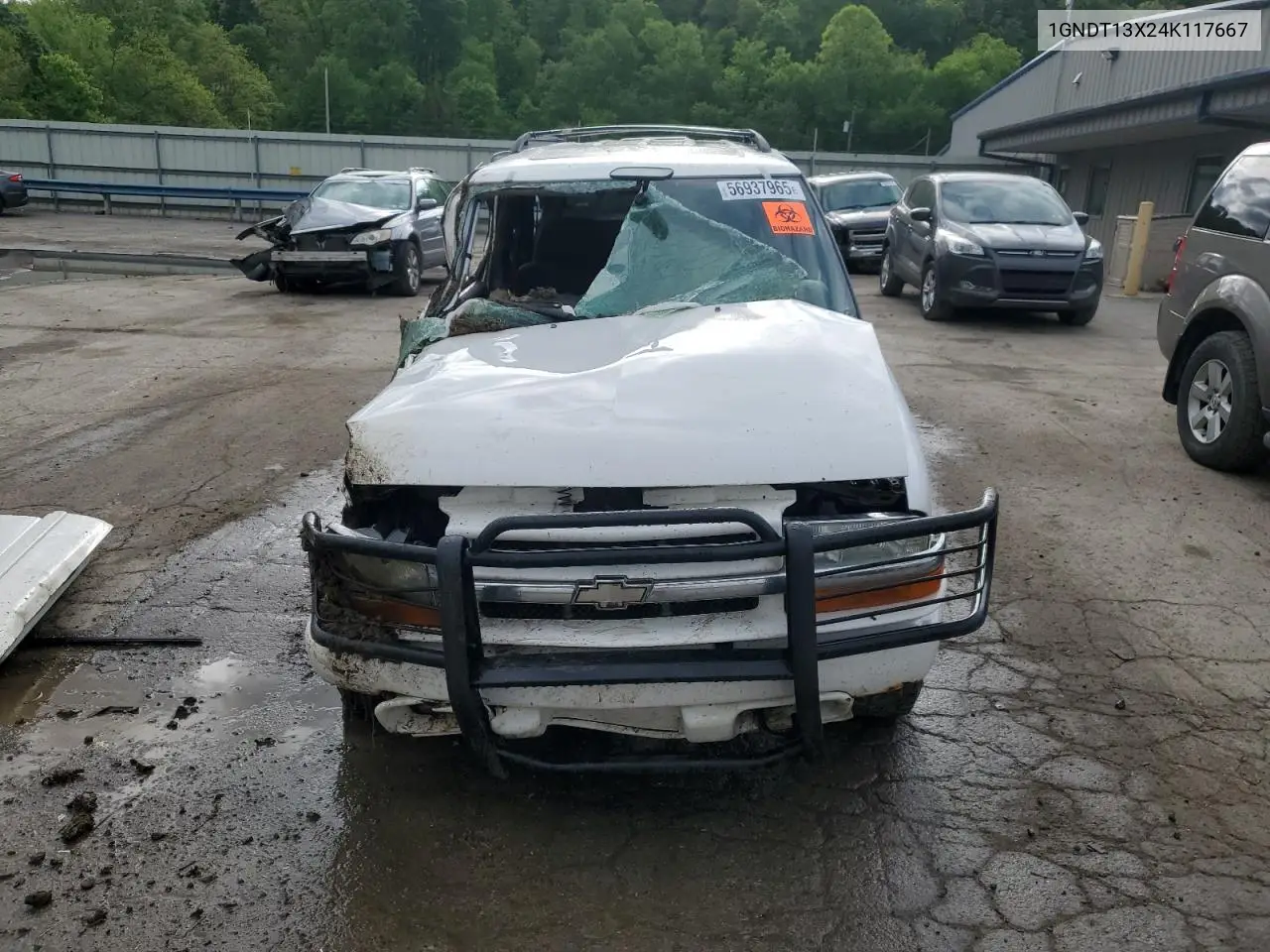 2004 Chevrolet Blazer VIN: 1GNDT13X24K117667 Lot: 56937965