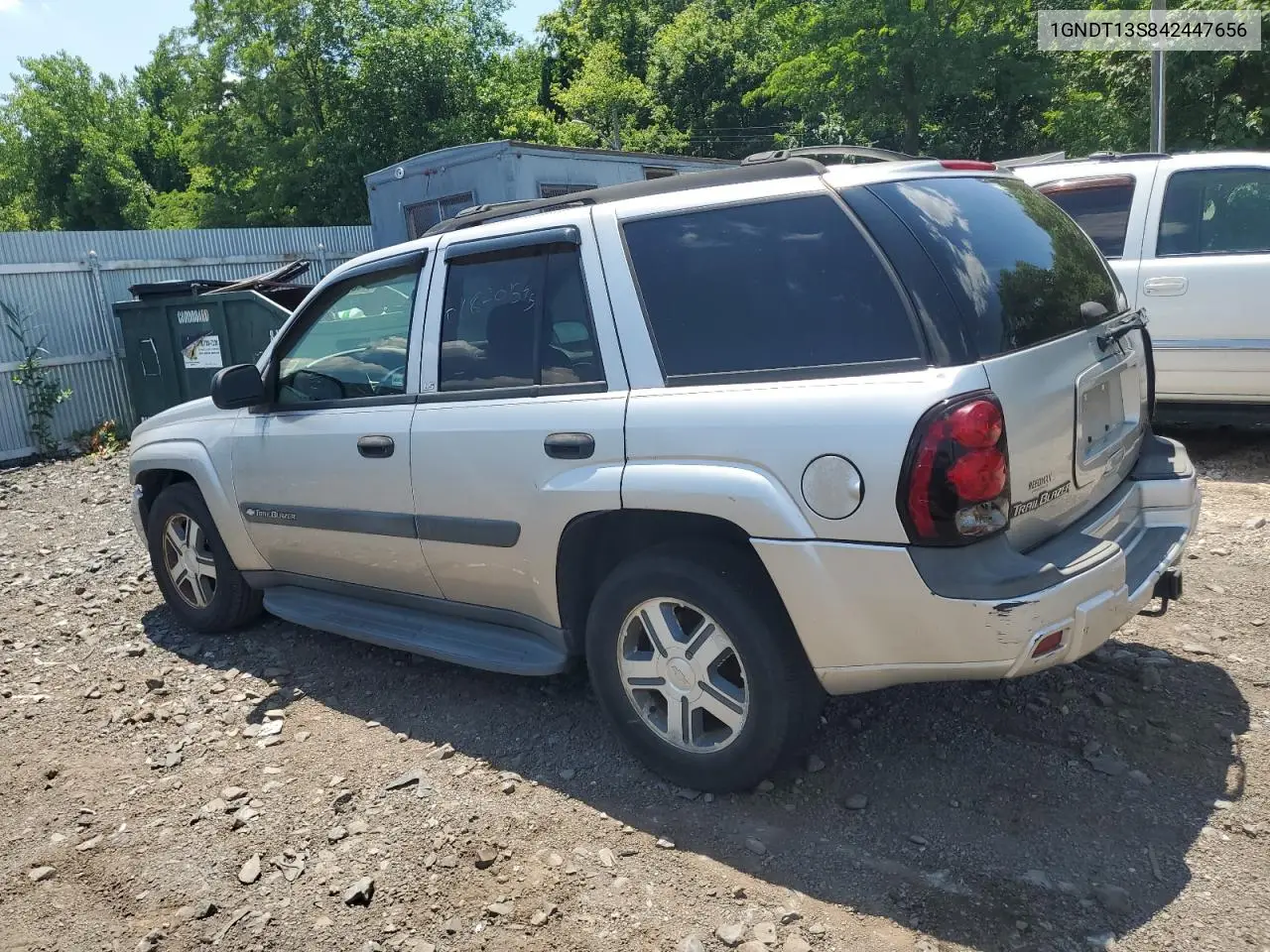 2004 Chevrolet Trailblazer Ls VIN: 1GNDT13S842447656 Lot: 61820595