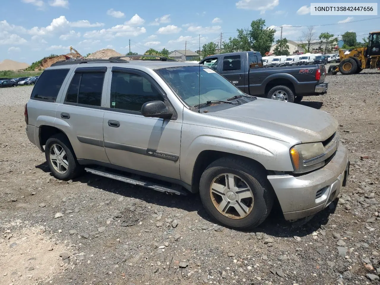 2004 Chevrolet Trailblazer Ls VIN: 1GNDT13S842447656 Lot: 61820595