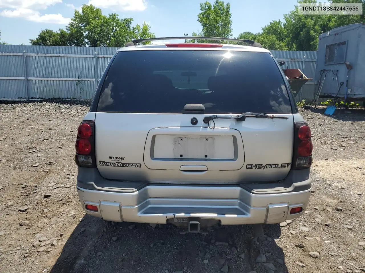 2004 Chevrolet Trailblazer Ls VIN: 1GNDT13S842447656 Lot: 61820595
