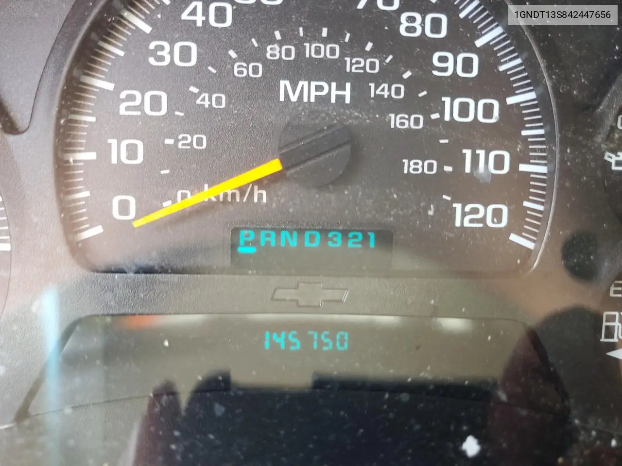 2004 Chevrolet Trailblazer Ls VIN: 1GNDT13S842447656 Lot: 61820595