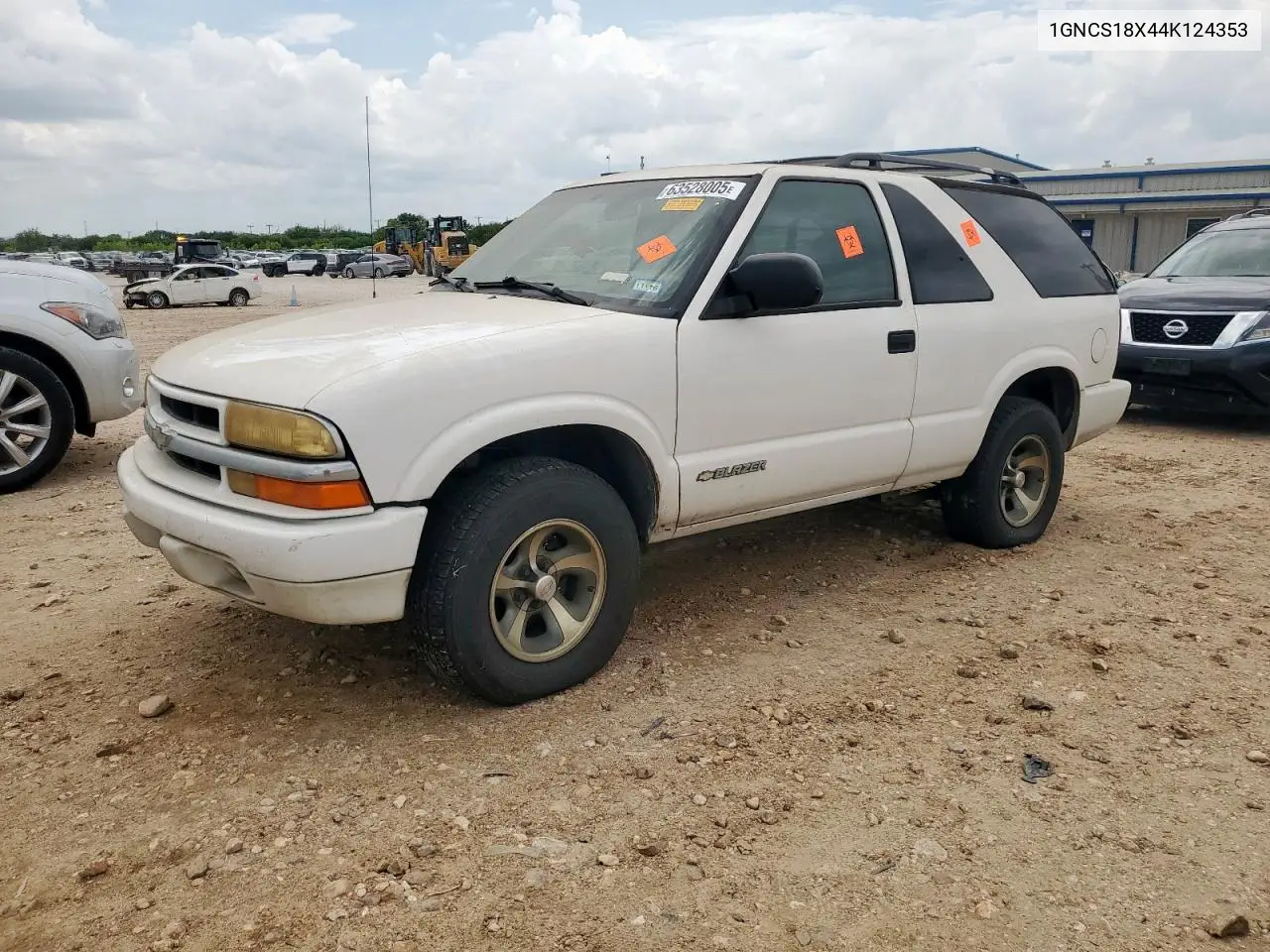 2004 Chevrolet Blazer VIN: 1GNCS18X44K124353 Lot: 63528005