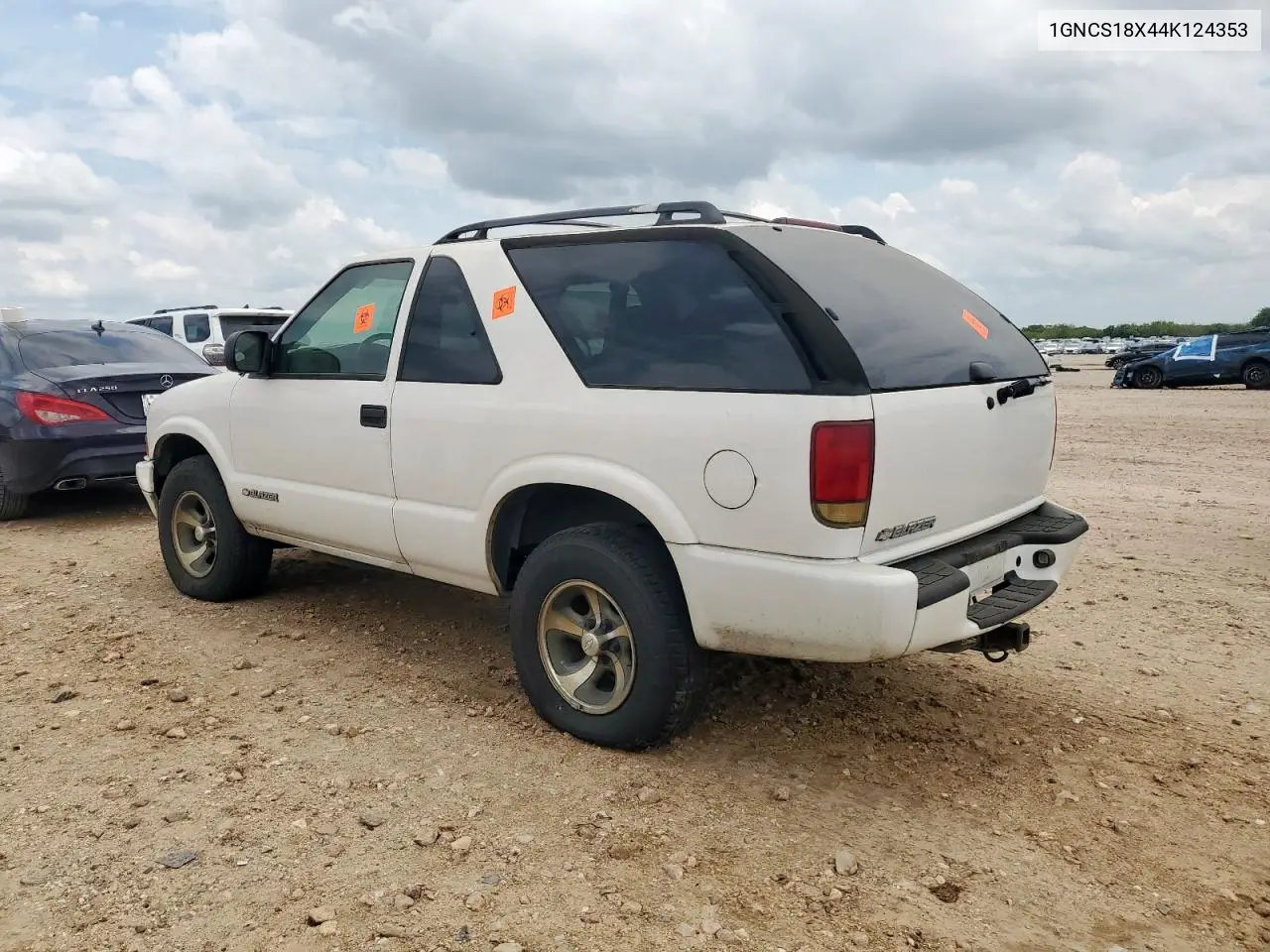 2004 Chevrolet Blazer VIN: 1GNCS18X44K124353 Lot: 63528005